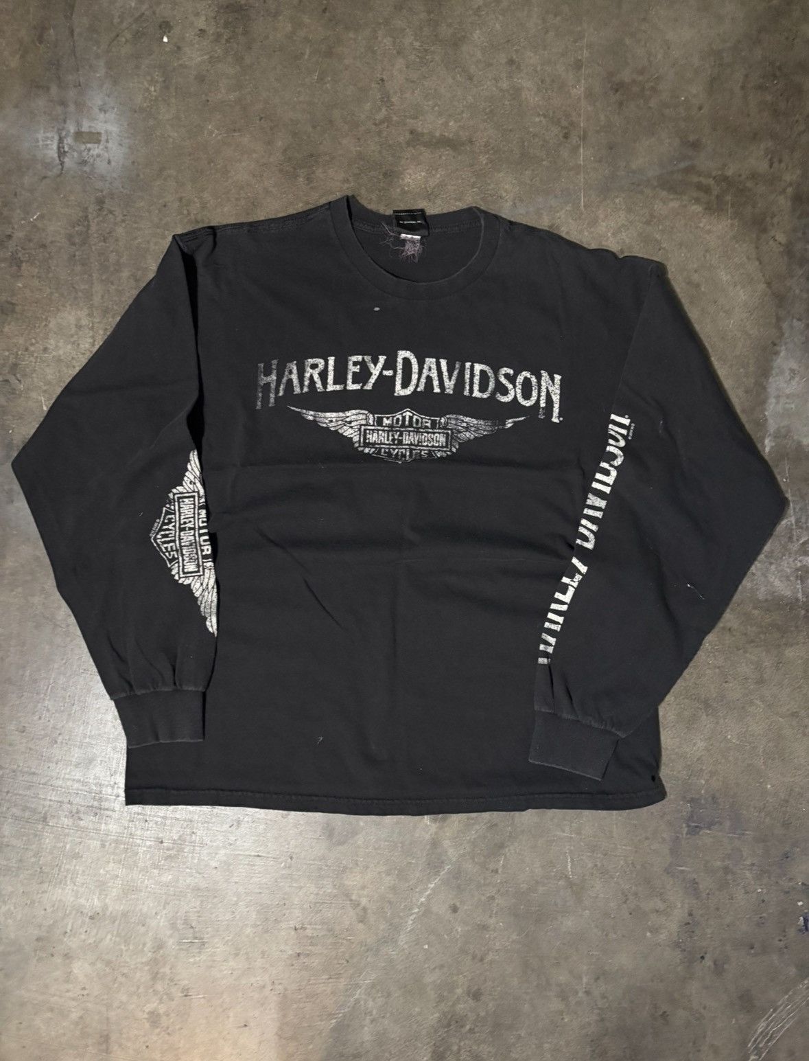 Harley Davidson Vintage Harley Davidson Longsleeve Nevada Size US L / EU 52-54 / 3 - 1 Thumbnail