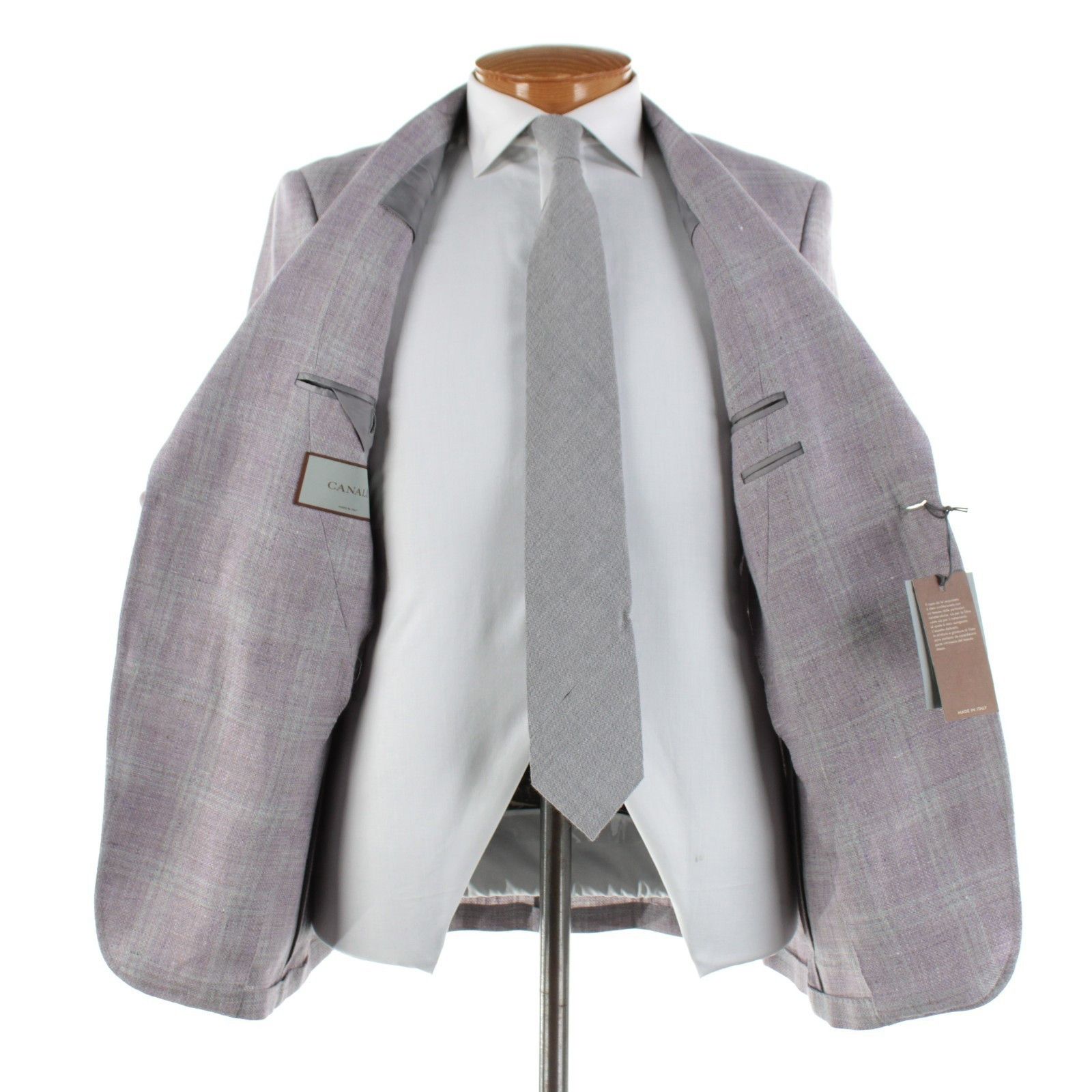 Canali Canali Sport Coat Size 40 Regular US in Purple Size 40R - 6 Thumbnail