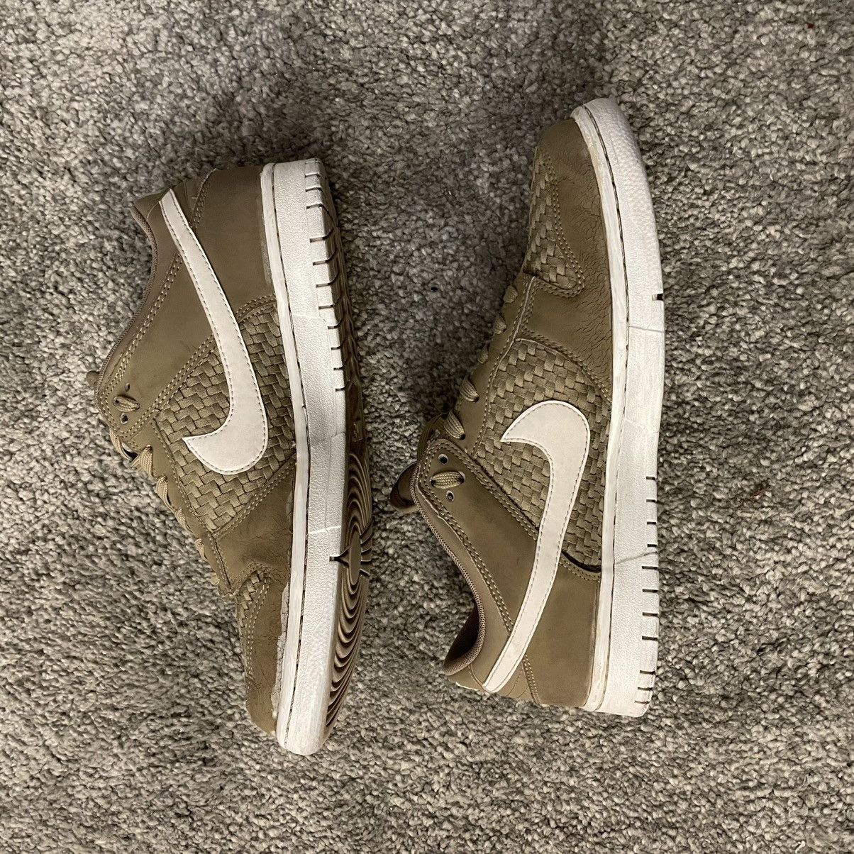 Nike Nike Dunk Low ‘Woven Khaki’ Size US 9.5 / EU 42-43 - 3 Thumbnail
