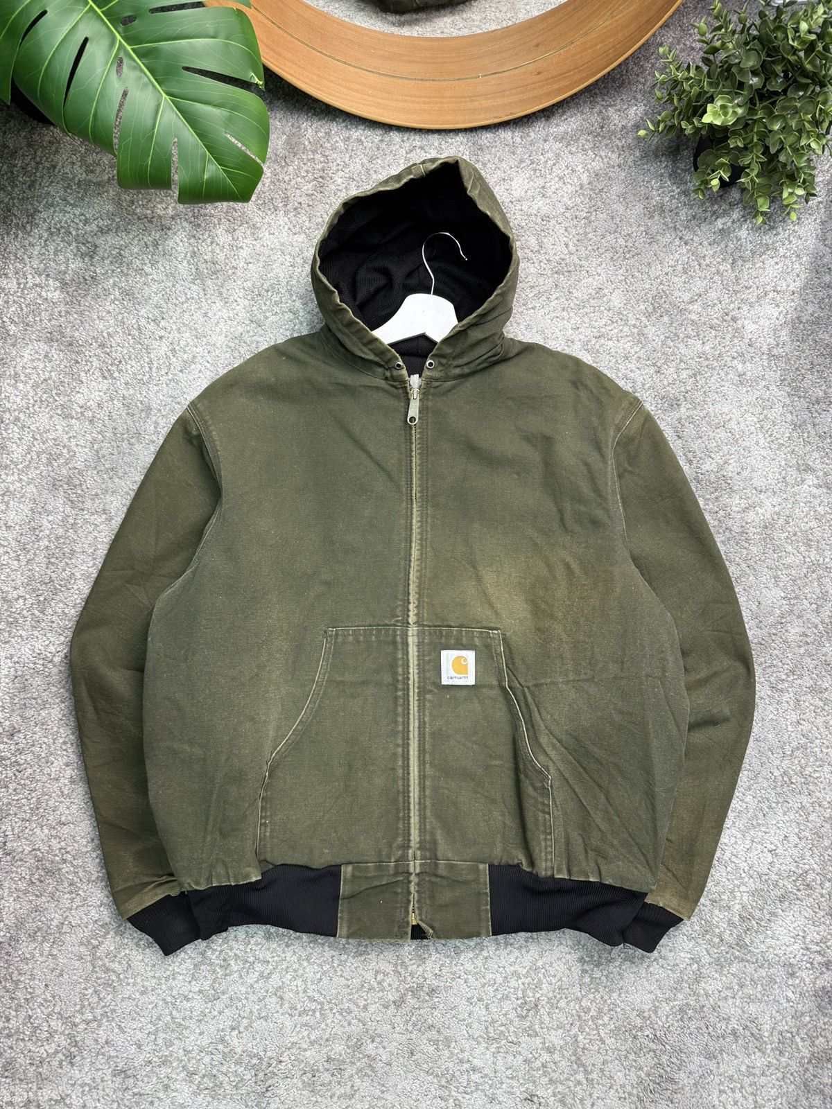 Carhartt × Vintage Carhartt Active Jacket GRN Size US XL / EU 56 / 4 - 1 Thumbnail