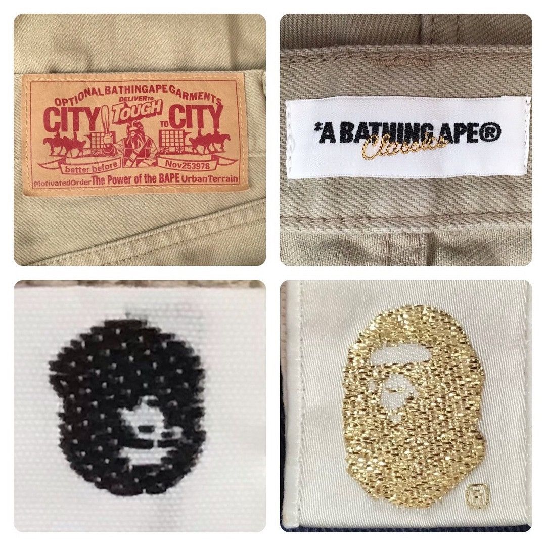 Bape BAPE APE HEAD logo pants a bathing ape NIGO ★size M Size US 32 / EU 48 - 9 Thumbnail