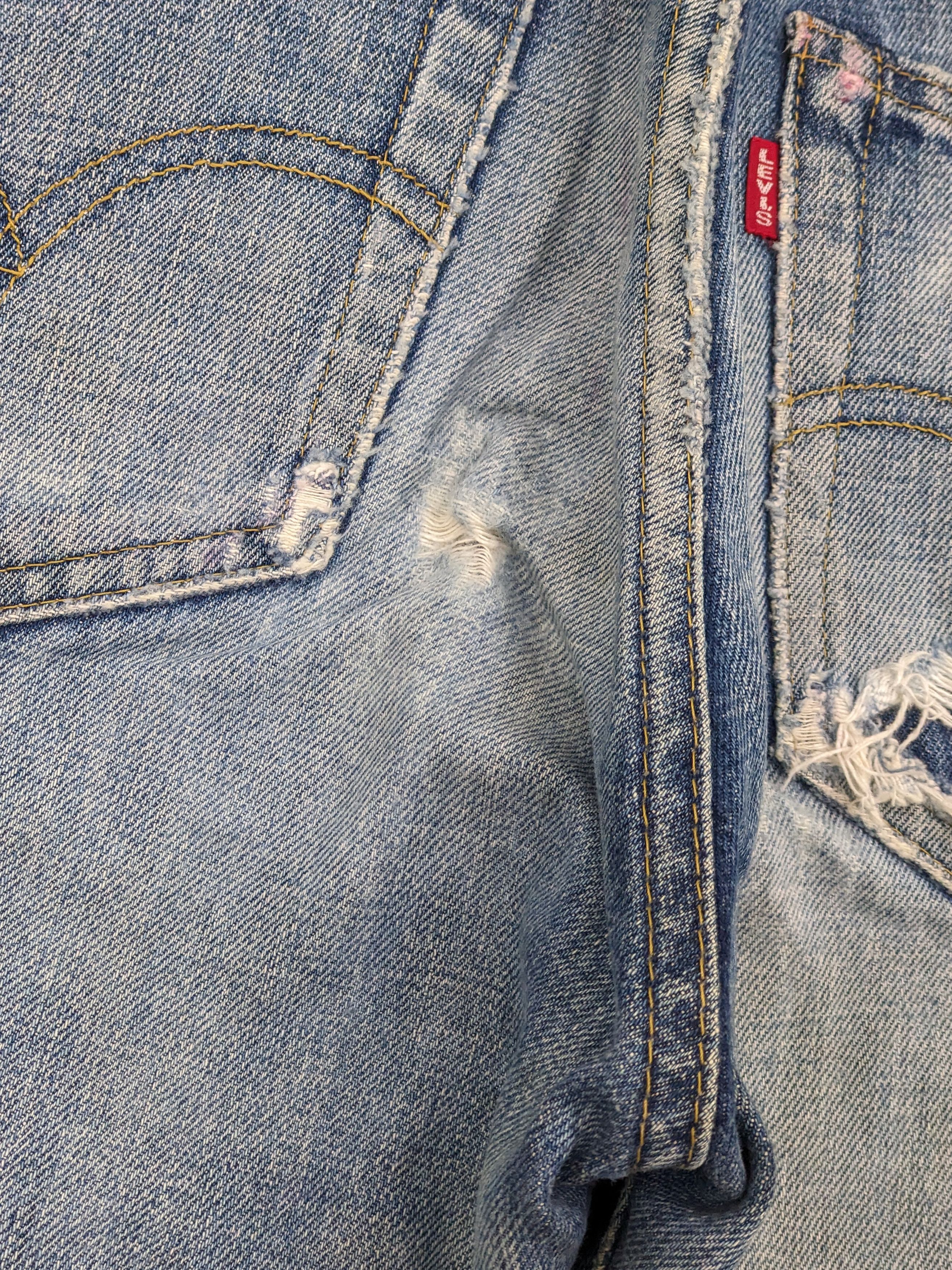 Levi's × Vintage Vintage 90s Levis 702 Selvadge Buckle Back Big E Jeans DJ21 Size US 28 / EU 44 - 17 Thumbnail