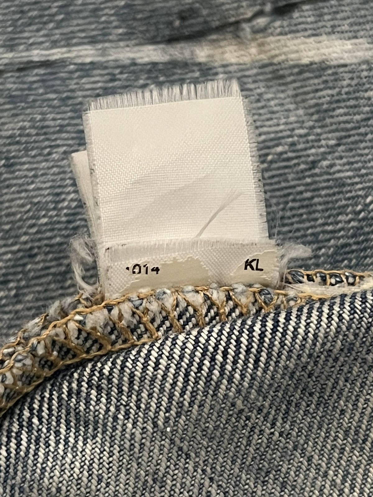 Number (N)ine Number (N)ine SS06 ‘Welcome to the Shadow’ Paint Denim Size US 32 / EU 48 - 10 Thumbnail