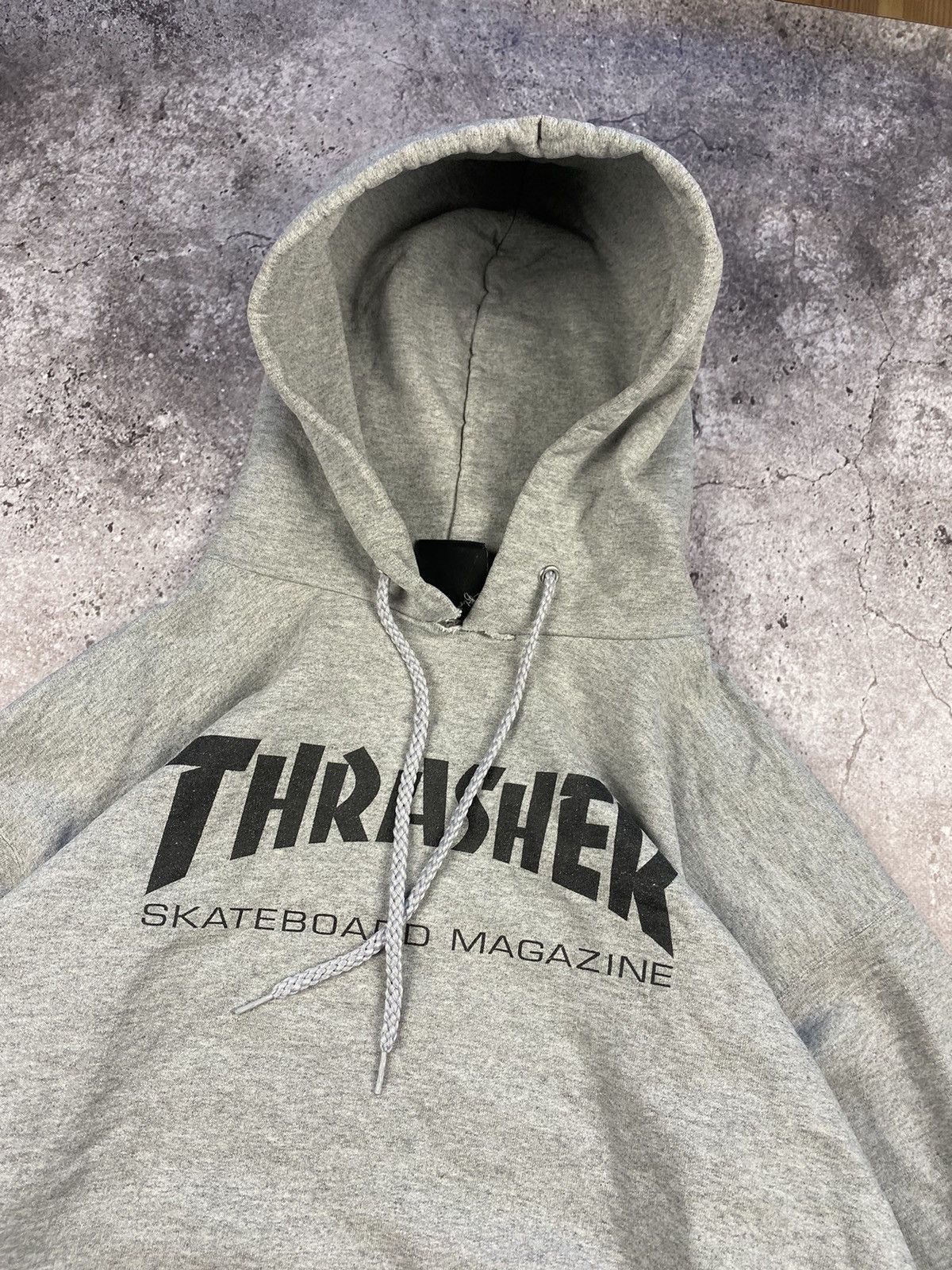 Thrasher Vintage 90s Trasher baggy Skateboard Hoodie Shirt oversized Size US L / EU 52-54 / 3 - 2 Thumbnail