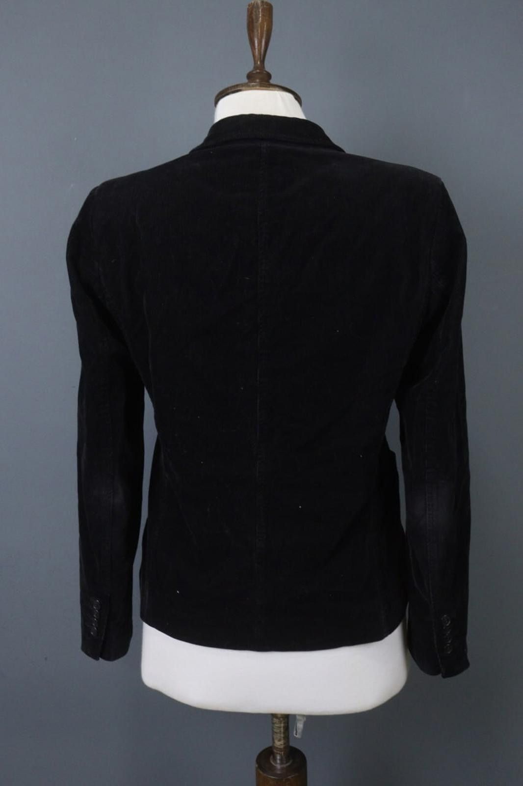 Lacoste Lacoste Black Cotton Corduroy Notch Blazer Jacket Size 38 Size M / US 6-8 / IT 42-44 - 11 Thumbnail