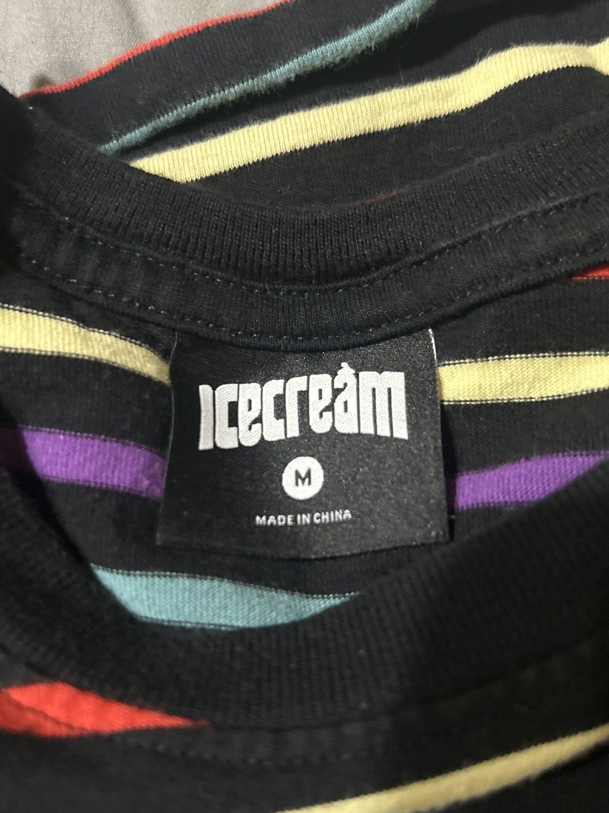 Icecream IceCream Multi Color Striped Tee Size US M / EU 48-50 / 2 - 3 Thumbnail
