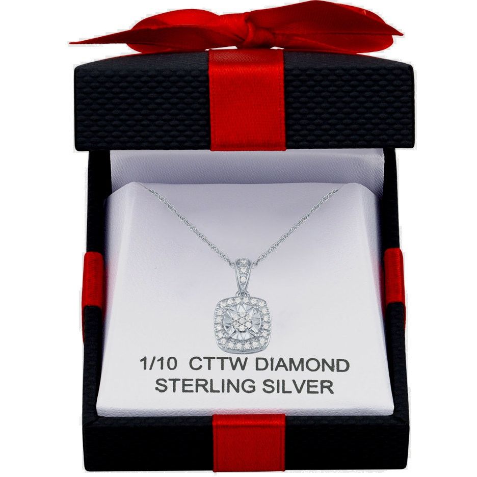 Other 1/10 CTTW Diamond Sterling 18" Pendant • NIB • 40% Off $125 Size ONE SIZE - 1 Thumbnail