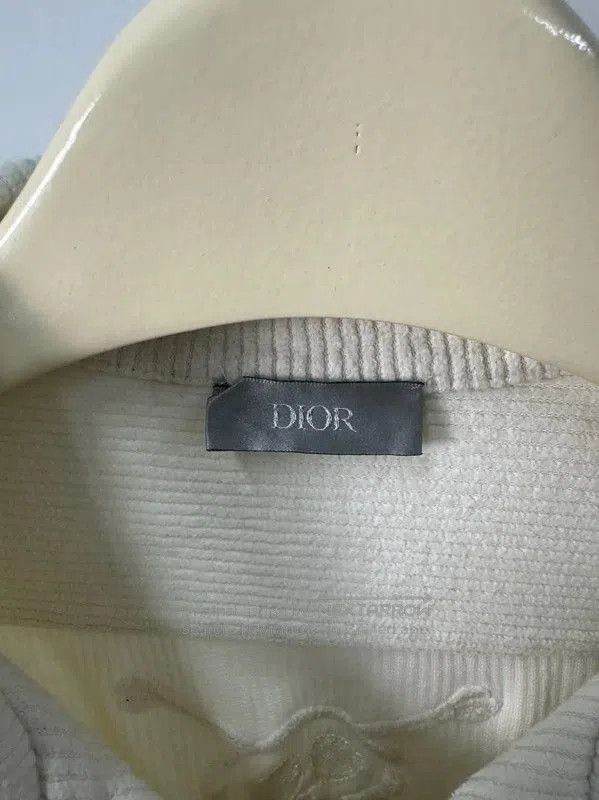 Dior Dior Embroidered White Long Sleeve Jacket . Size US M / EU 48-50 / 2 - 3 Thumbnail