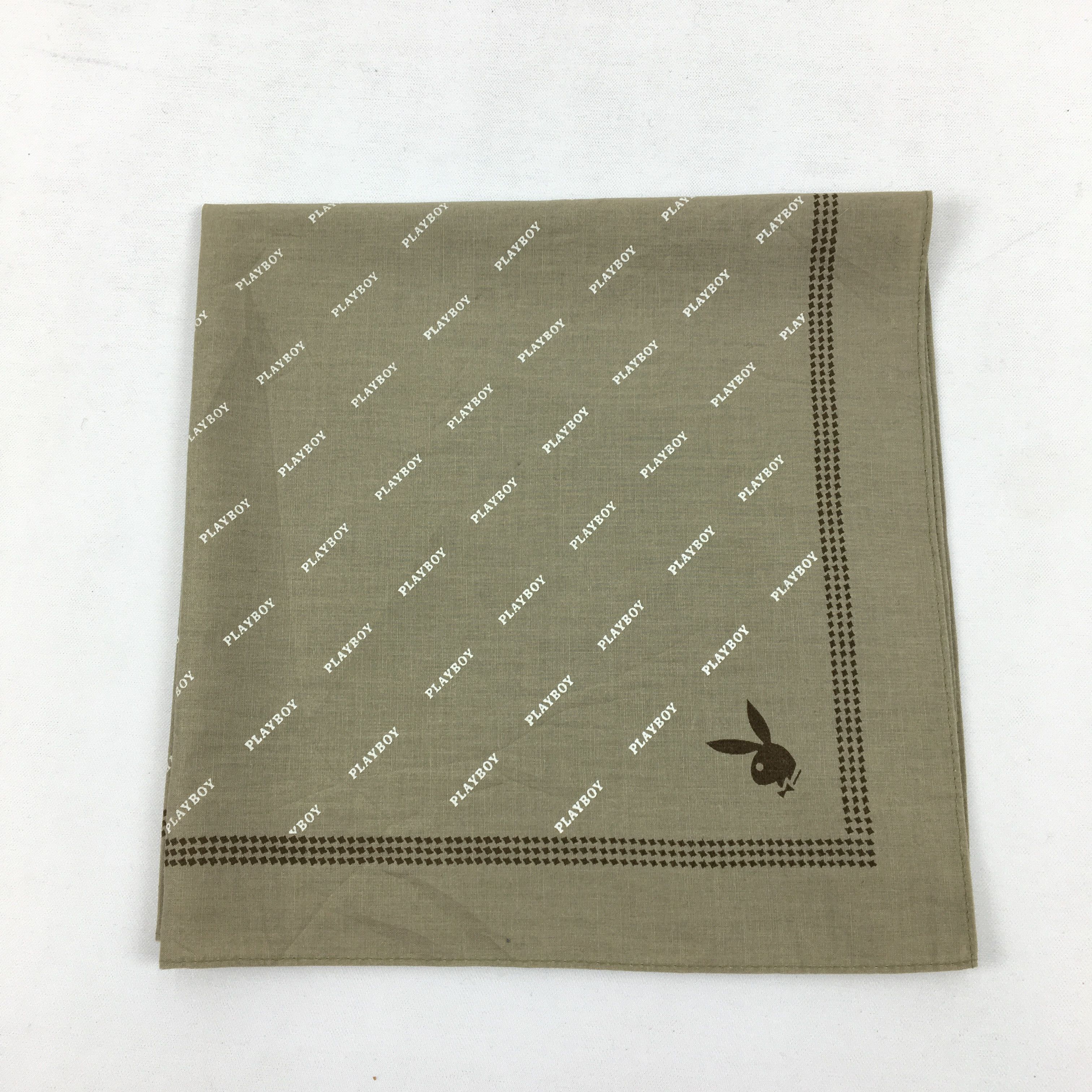 Playboy Playboy Handkerchief Neckerchief Bandana Pocket Square Size ONE SIZE - 4 Thumbnail