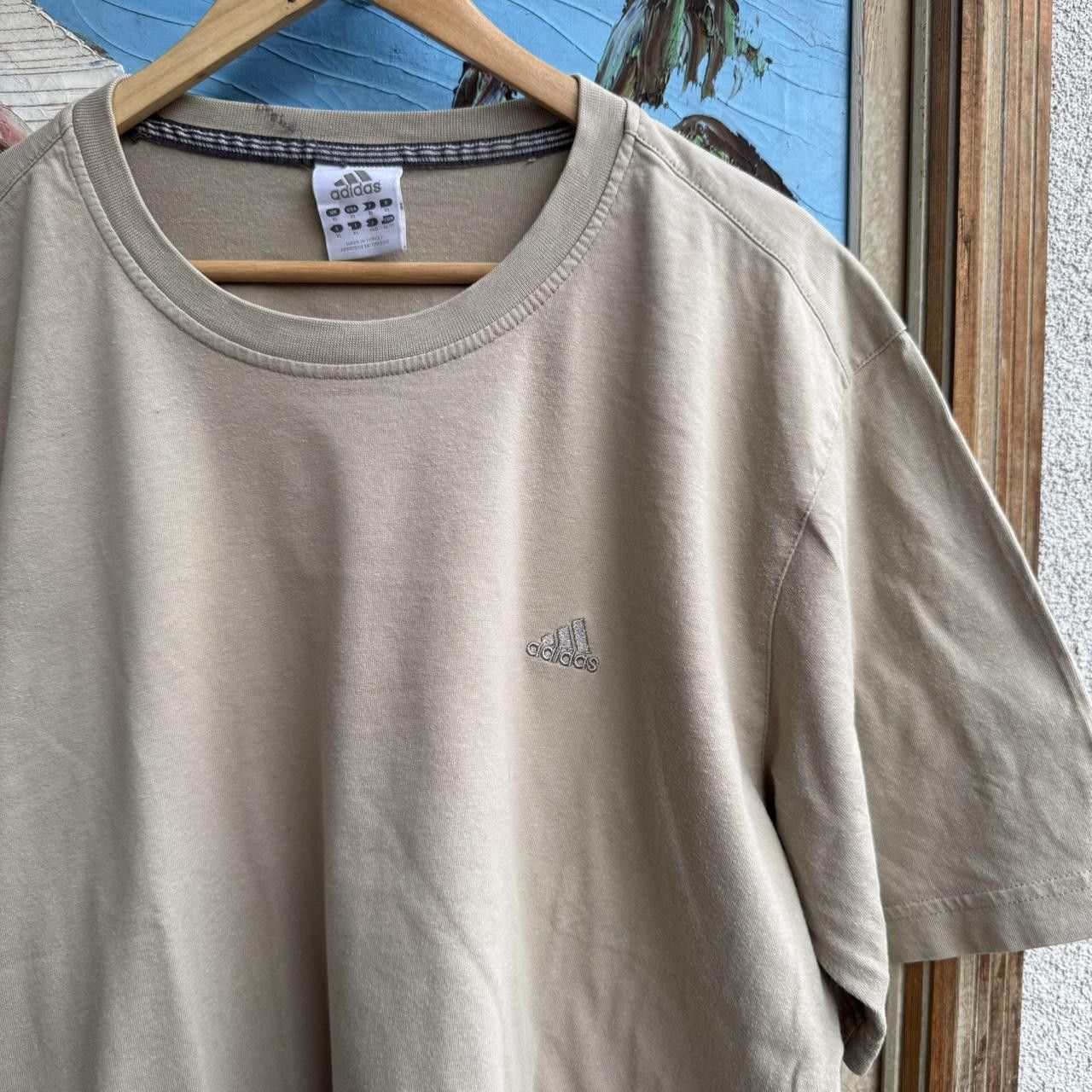 Adidas Adidas T shirt Tee Vintage Embroidered Size US L / EU 52-54 / 3 - 6 Thumbnail