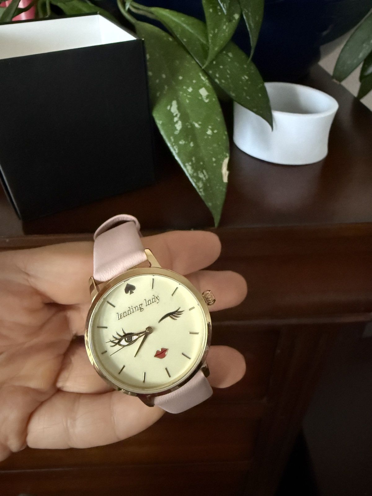 Kate Spade Kate Spade KSW9025 Women's Metro Winking Face Pink Watch Size ONE SIZE - 2 Thumbnail
