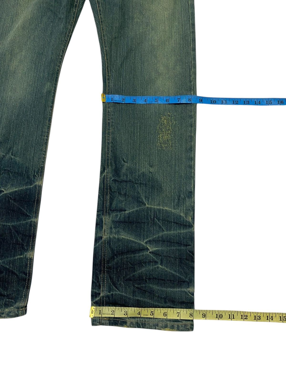 Kapital Japanese brand X Gumu International flare jeans Size US 34 / EU 50 - 16 Thumbnail