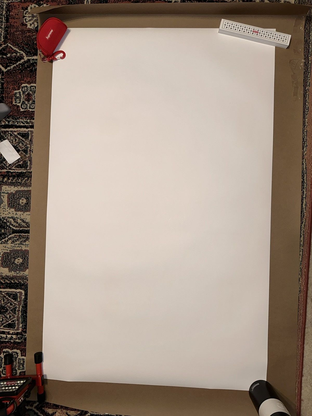Richardson Supreme Lady Gaga Poster 2011 Box Logo RARE AUTHENTIC Size ONE SIZE - 3 Thumbnail