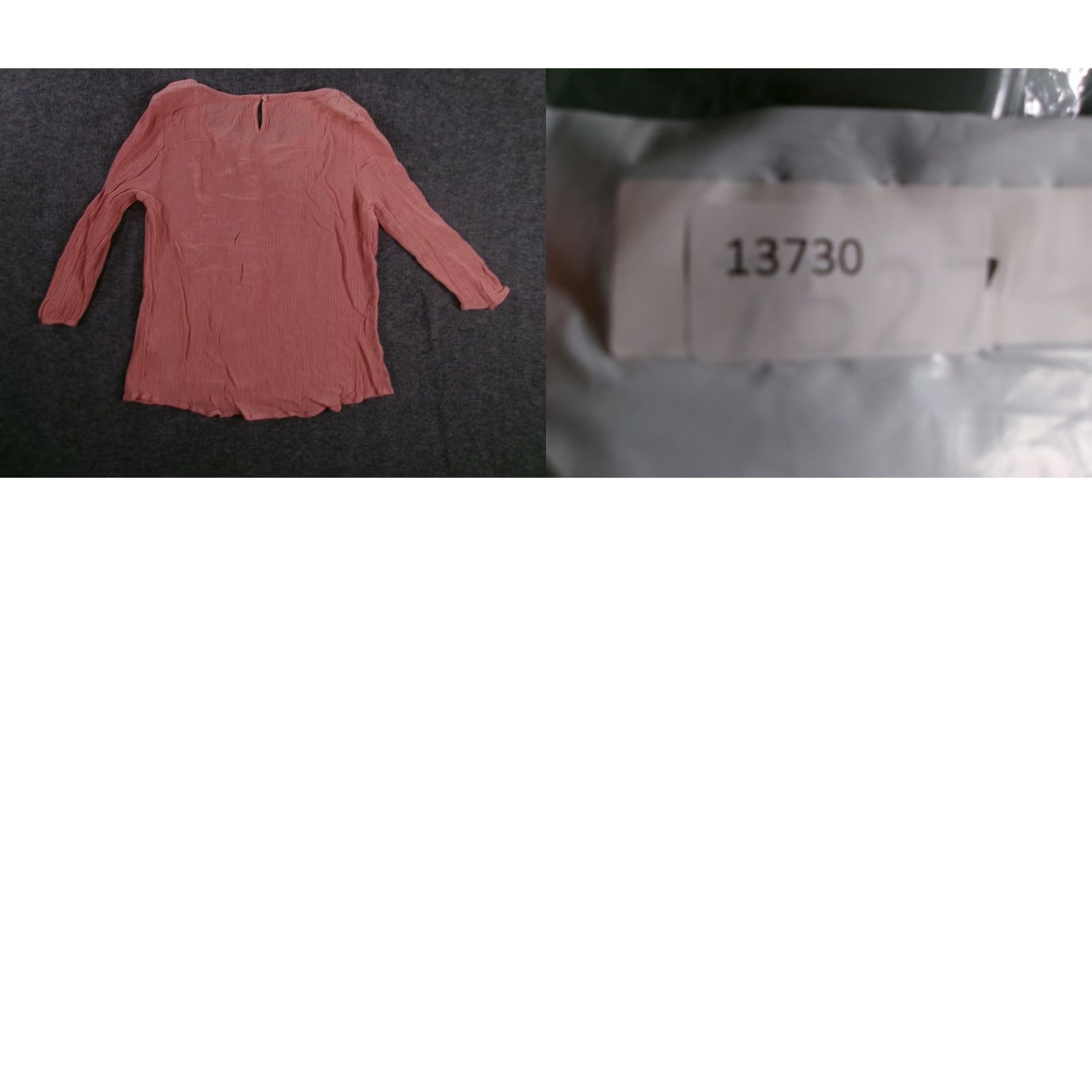 Vintage VINTAGE Maurices Women’s Blouse XS Pink Rayon Long Sleeve Bohemian Chic Casual Size XS / US 0-2 / IT 36-38 - 8 Thumbnail