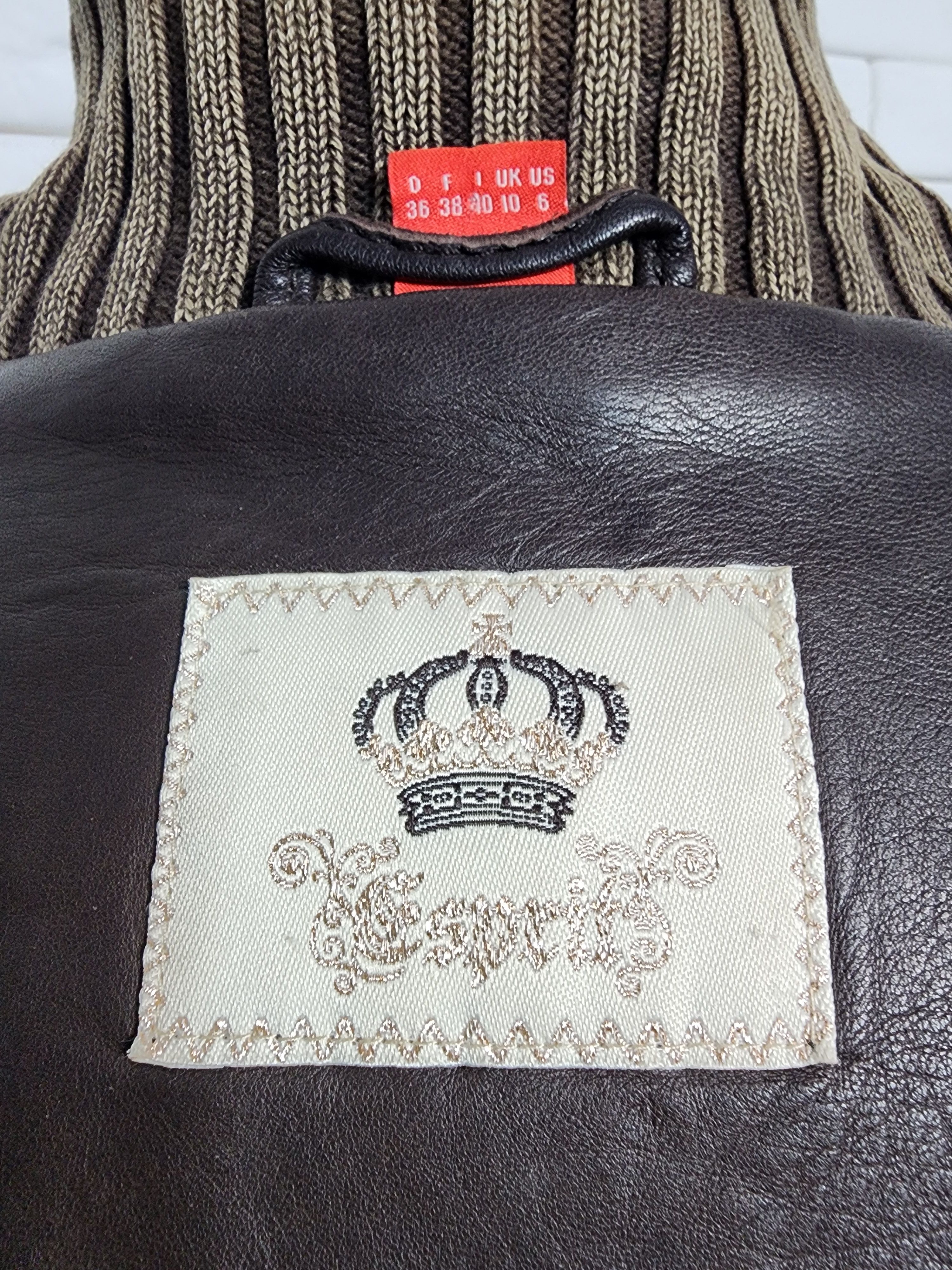 Genuine Leather Brown Genuine Leather Women's Jacket: Soft Leather Size M / US 6-8 / IT 42-44 - 9 Thumbnail