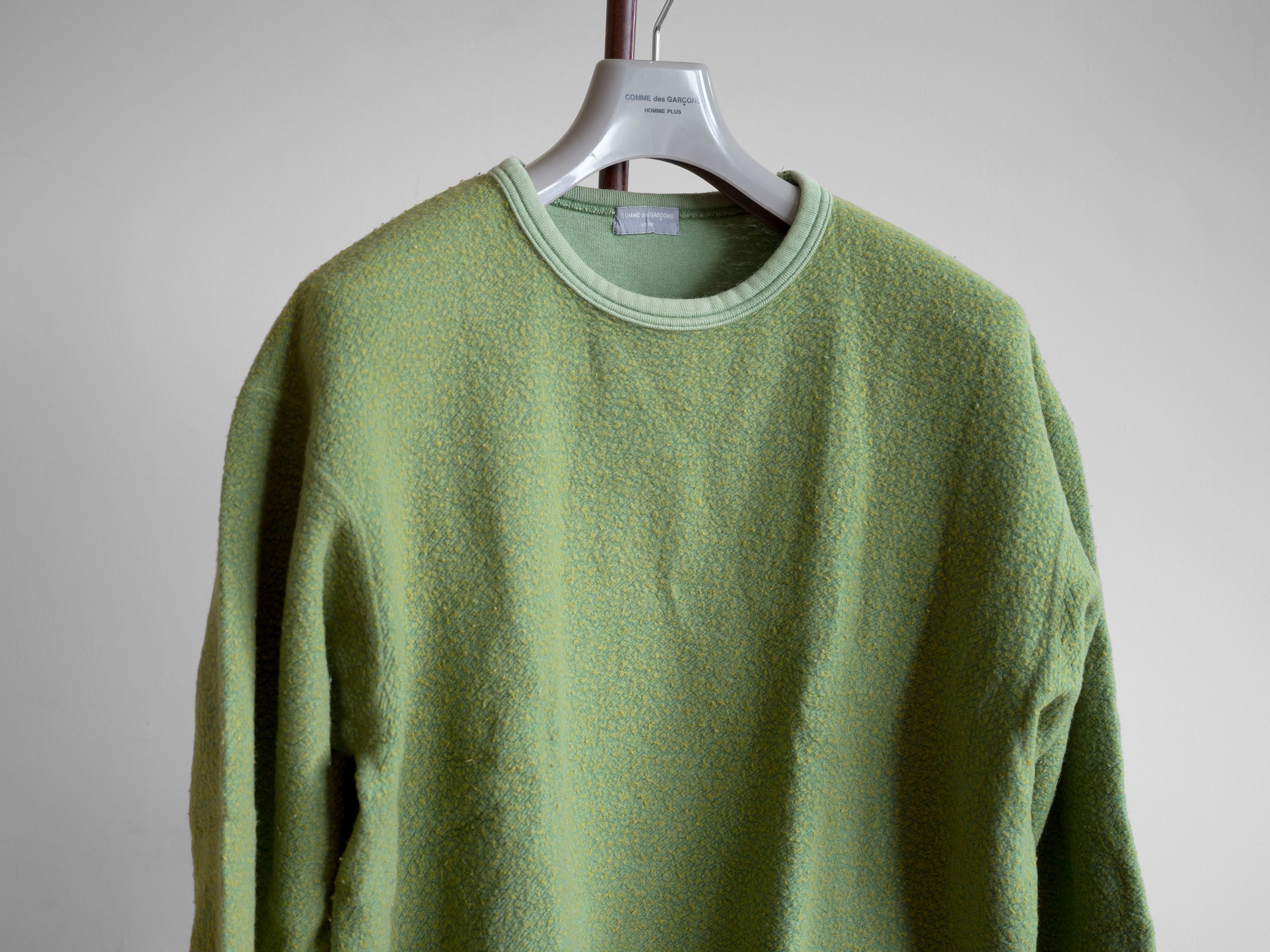 Comme des Garcons Homme AD1996 COMME des GARÇONS HOMME INSIDE-OUT SWEATSHIRT Size US M / EU 48-50 / 2 - 1 Thumbnail