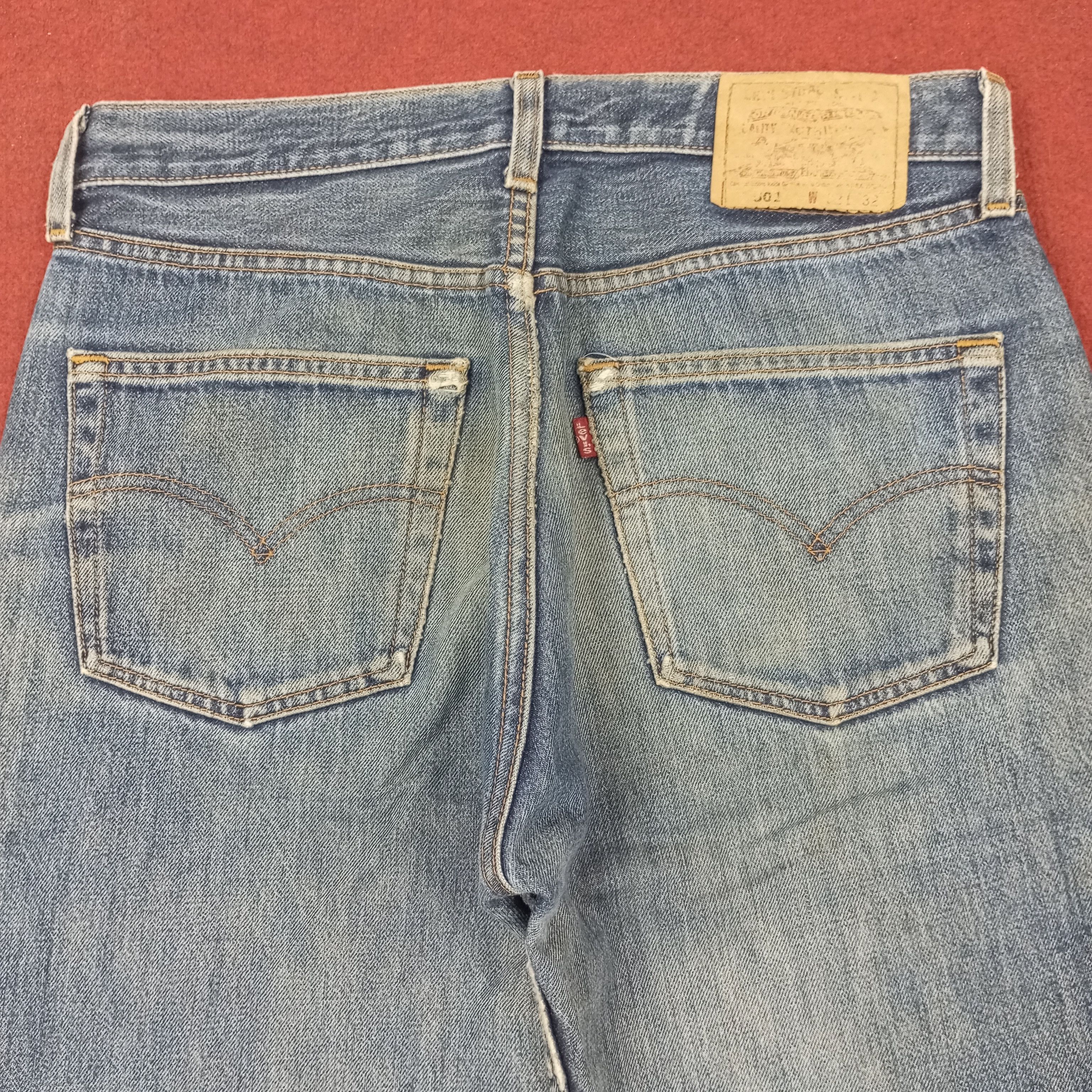 Levi's Levis 501 Streetwear Style Distressed Jeans c235n18 Size US 30 / EU 46 - 5 Thumbnail