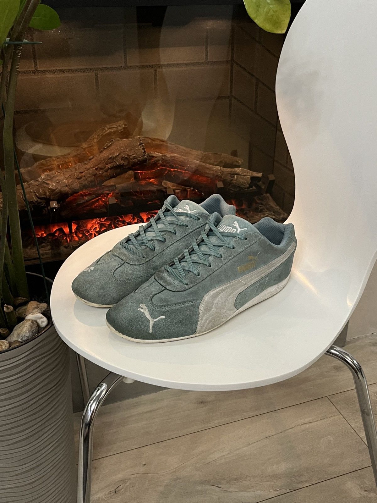 Puma 🔥00’S PUMA SPEEDCAT OG SUEDE LOW TOP Y2K SNEAKERS Size US 10.5 / EU 43-44 - 7 Thumbnail