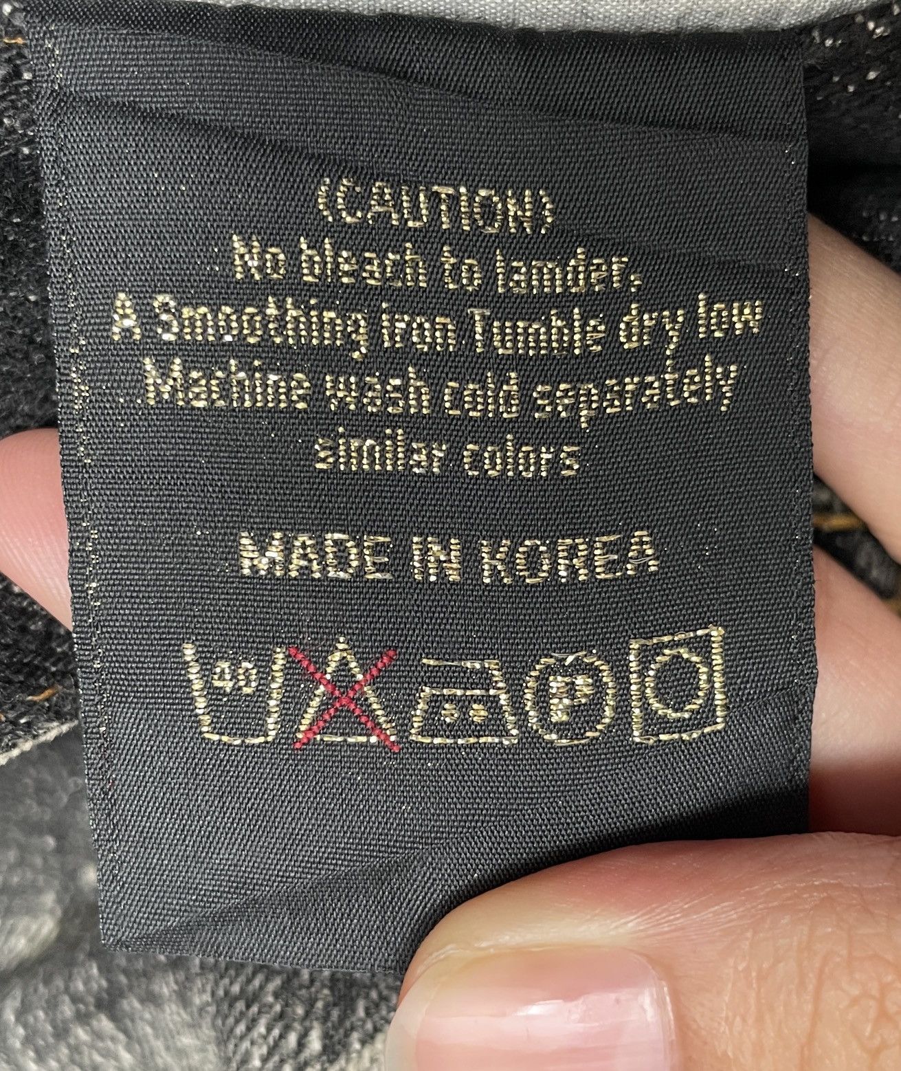 If Six Was Nine Rare Design Vintage Japanese Brand Husky Flared Jeans 2000s Size US 28 / EU 44 - 14 Thumbnail