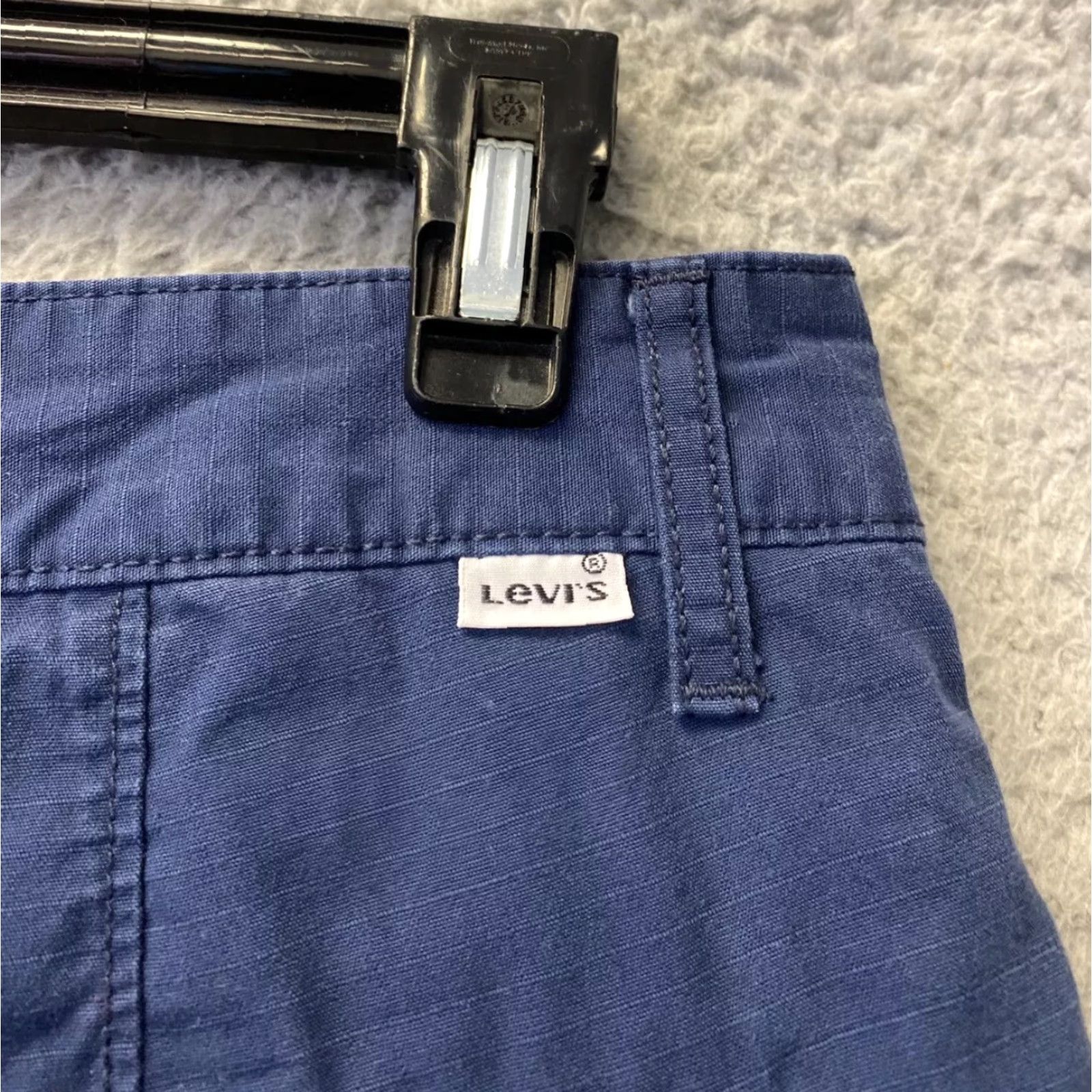 Levi's Levi's Cargo Shorts Men Size 33 Navy Blue Workwear Pockets 90s Size US 33 - 7 Thumbnail