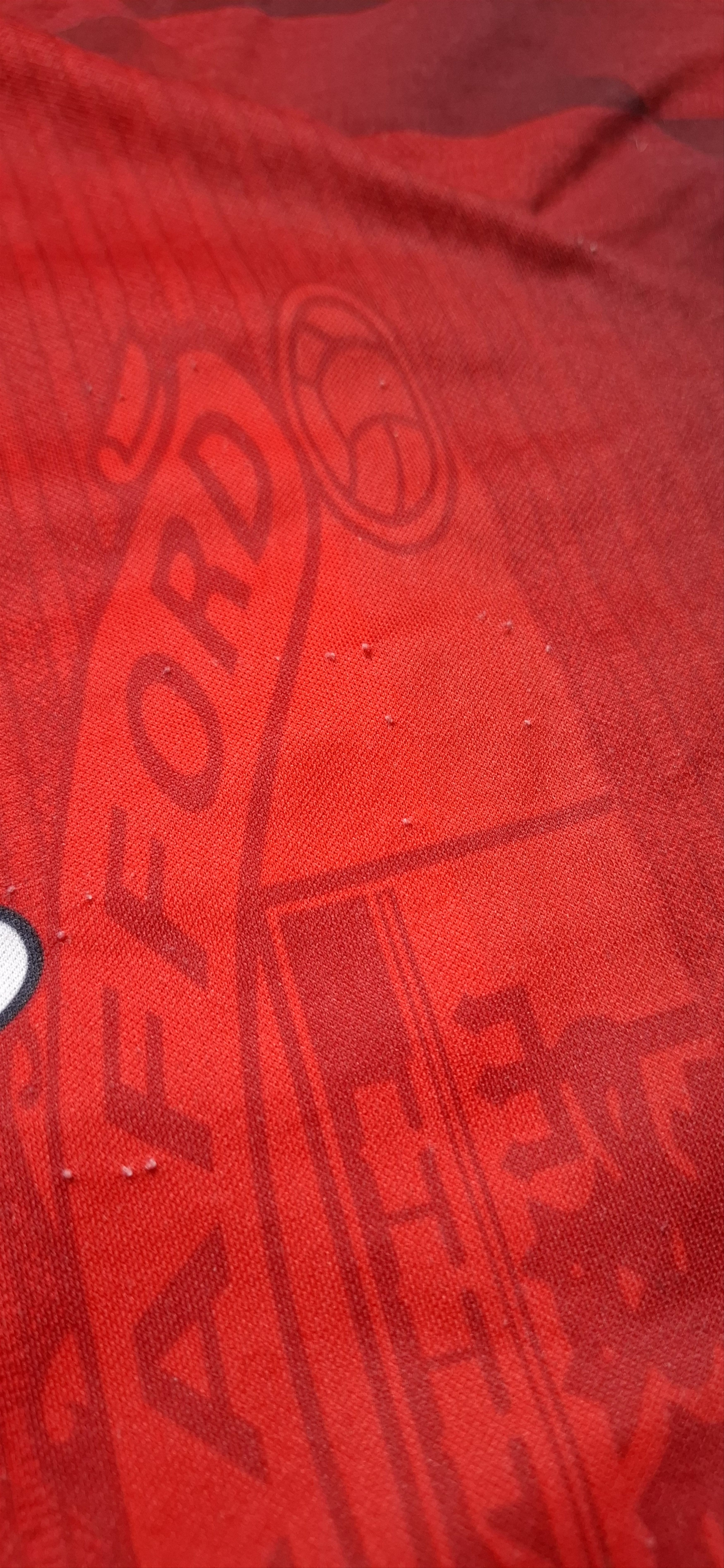 Umbro 1996-1998 Manchester United Umbro Vintage Home Jersey Size US XL / EU 56 / 4 - 12 Thumbnail