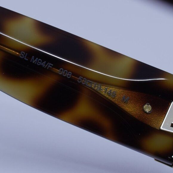 Saint Laurent Paris Saint Laurent SL M94/F 008 Sunglasses Brown/Havana Frame Size ONE SIZE - 7 Thumbnail