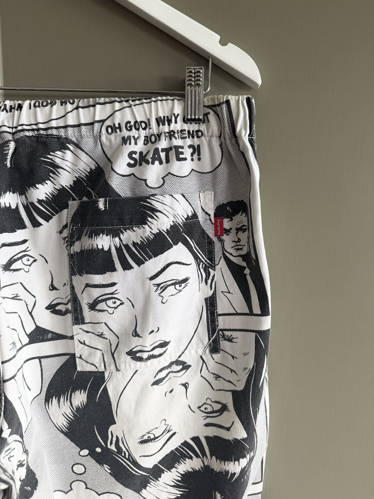 Supreme × Thrasher SS 2017 “Why Doesn’t My Boyfriend Skate” Comic Graphic Pants Size US 32 / EU 48 - 7 Thumbnail