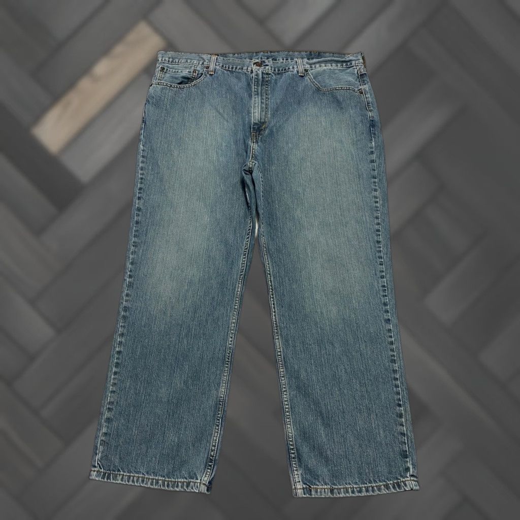 Levi's Levi's 559 Jeans Mens Size 44 Relaxed Straight Leg Blue Denim Pants Size US 44 / EU 60 - 1 Thumbnail