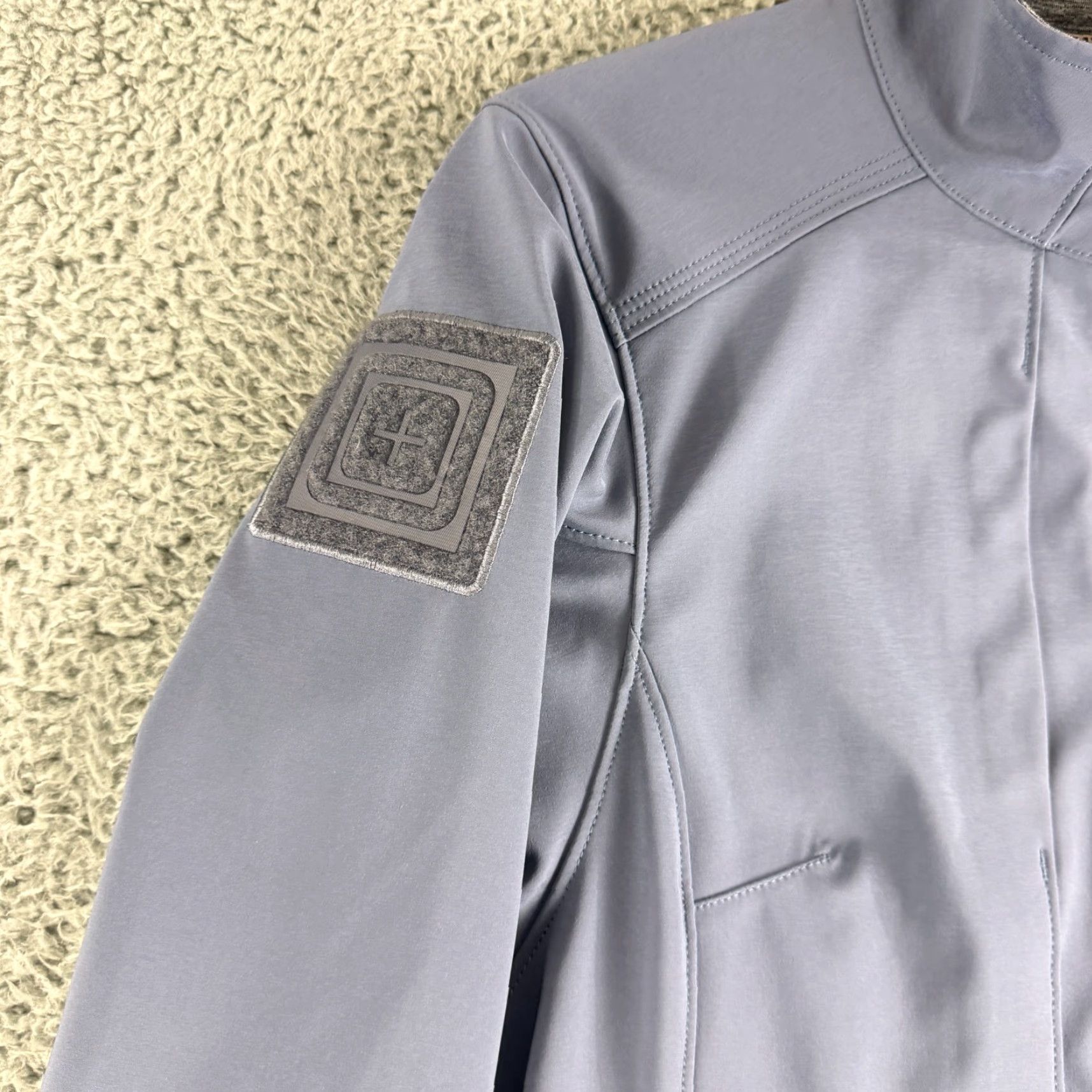 Vintage 5.11 Tactical Atlas Jacket Womens Medium Blue Full Zip Long Sleeve Softshell Jacket Size M / US 6-8 / IT 42-44 - 2 Thumbnail