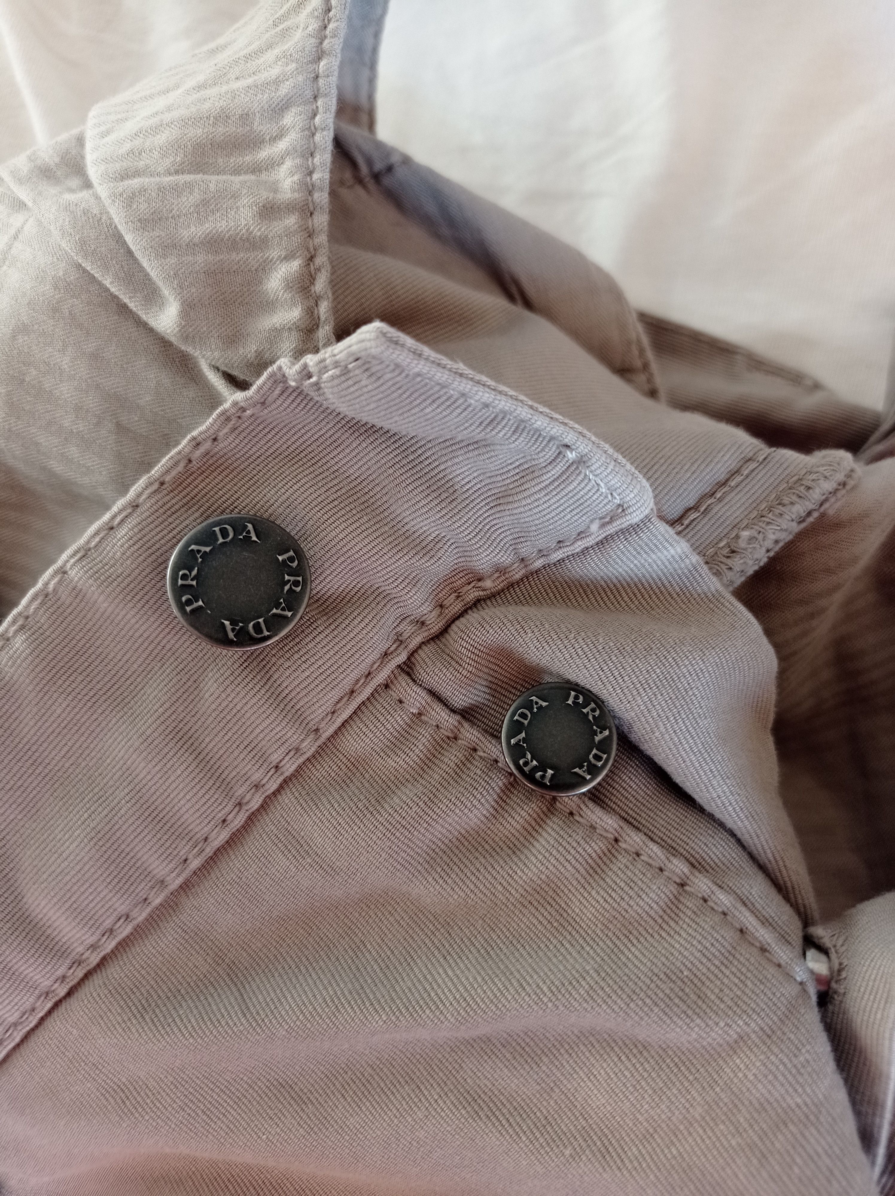 Prada 🔥 PRADA BAGGY CARGO PANTS 90s 🔥 Size US 32 / EU 48 - 10 Thumbnail