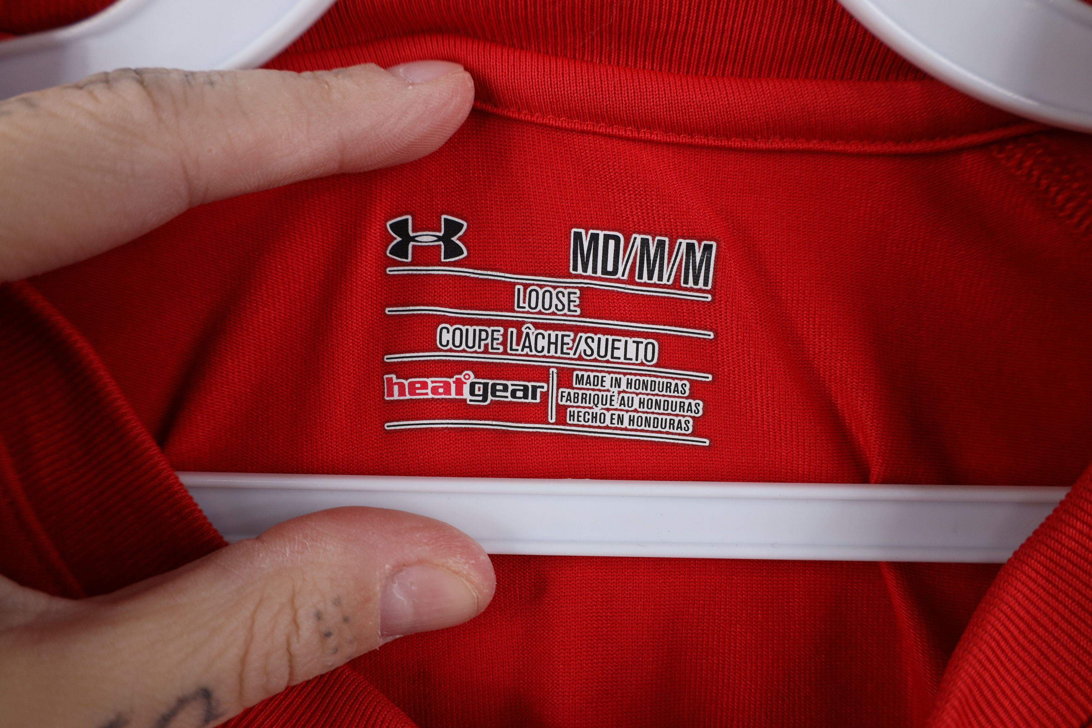 Under Armour Under Armour HeatGear Short Sleeve Running Jogging T-Shirt Size US M / EU 48-50 / 2 - 7 Thumbnail