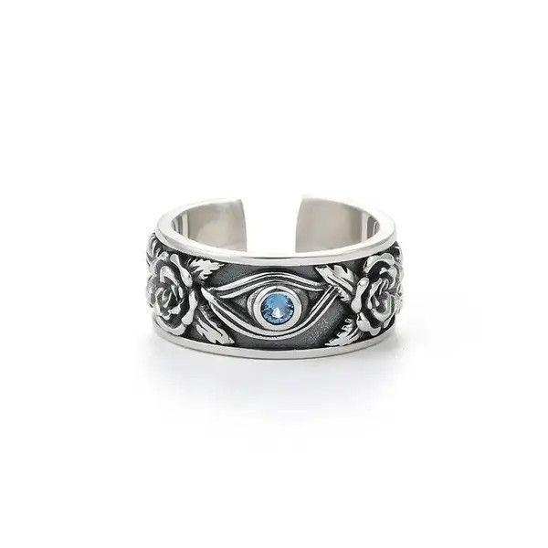 Jewelry Eye of Horus Rings Size ONE SIZE - 7 Thumbnail