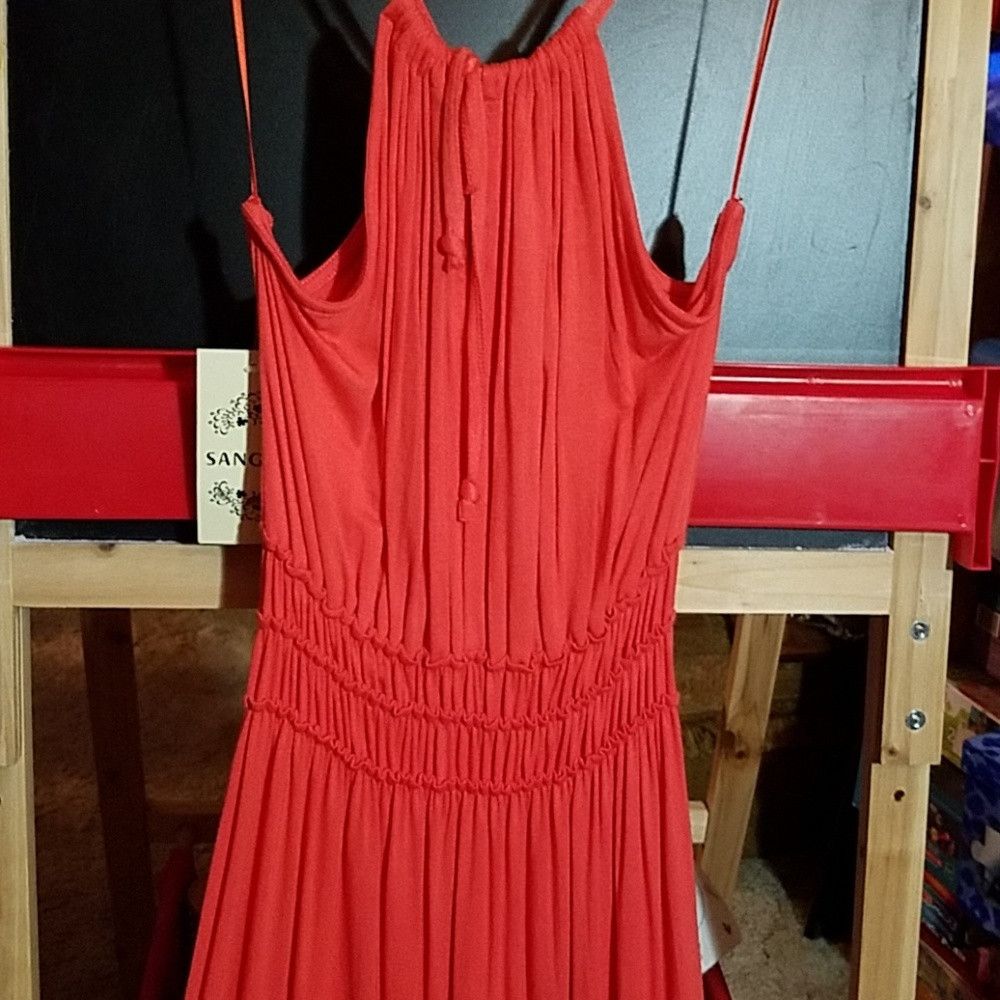 Other Sangria Strappy Dress Ruffled Hem Medium Size M / US 6-8 / IT 42-44 - 3 Thumbnail