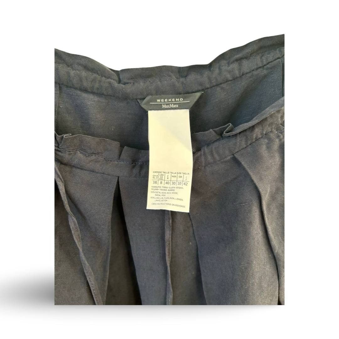 Weekend Max Mara Max Mara seta lino skirts #52 Size 30" / US 8 / IT 44 - 2 Thumbnail