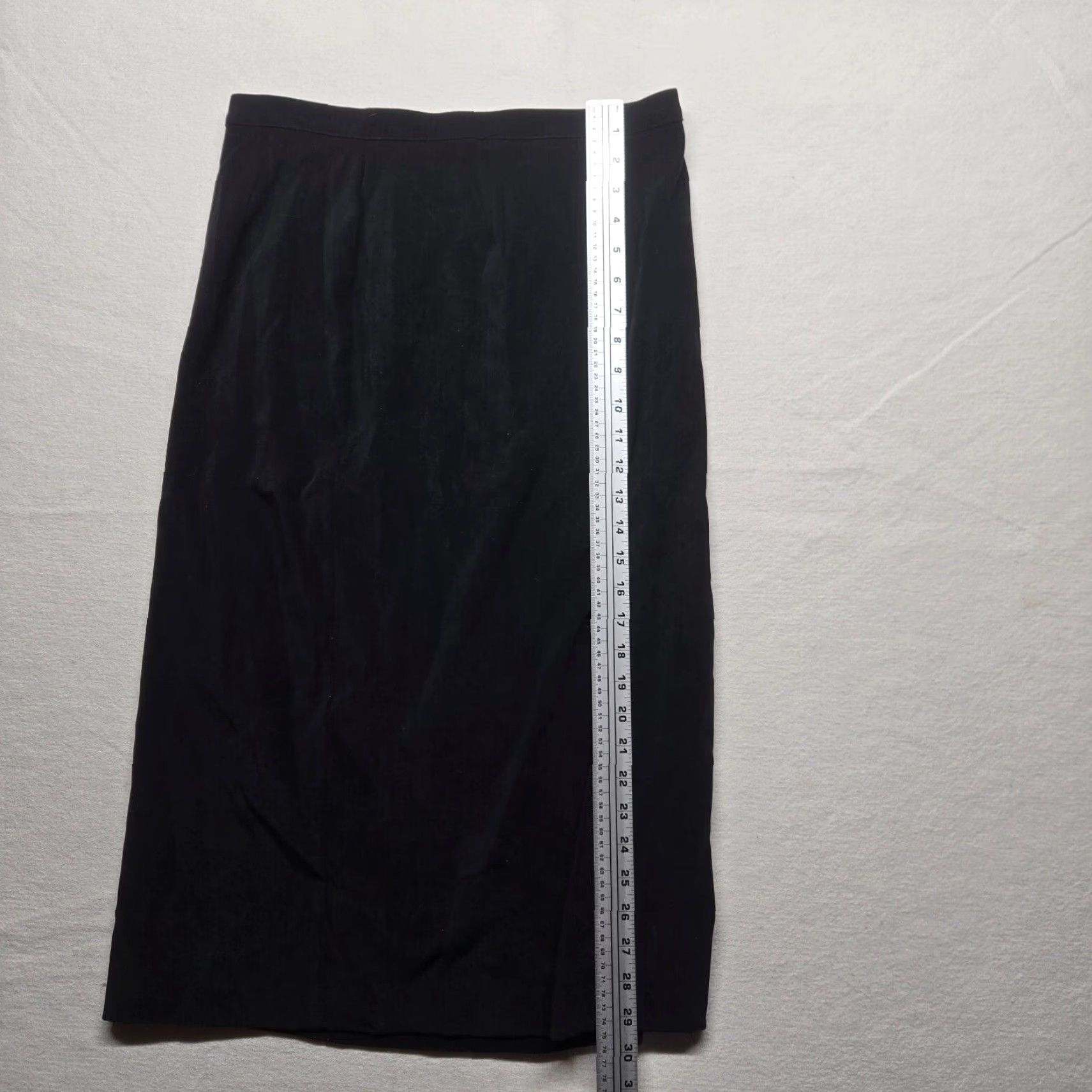 Loft LOFT Skirt Black A-Line 8P Petite Women's Short Career Bohemian Festival Retro Hip Hop Western Dressy Casual Work Skirt Womens Size 30" / US 8 / IT 44 - 6 Thumbnail