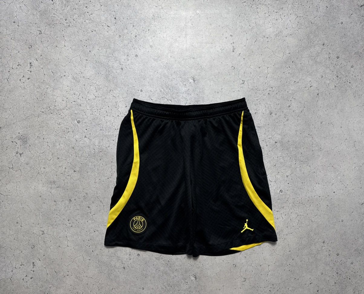 Jordan Brand Nike AIR Jordan FC PSG Paris Saint Germain Football Shorts Size US 30 / EU 46 - 1 Thumbnail
