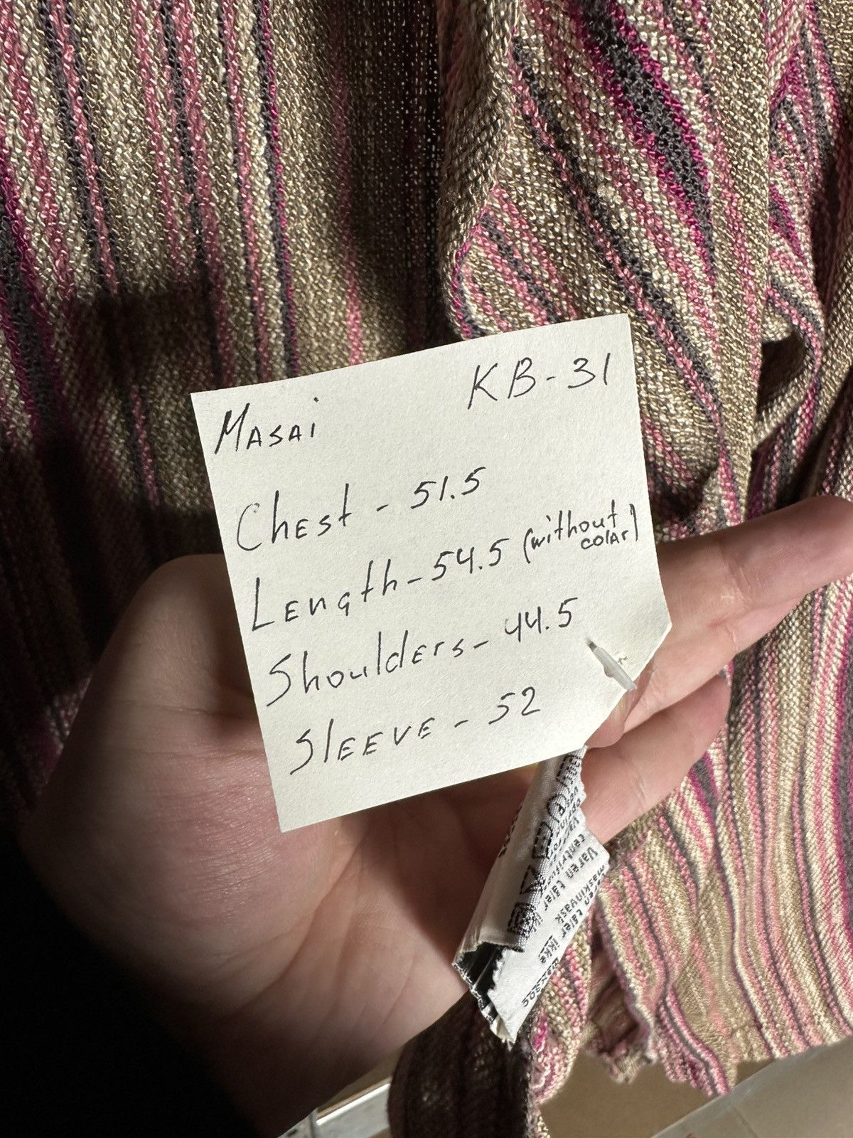 Other Masai Clothing Company Wrap Jacket Cardigan Striped Size M Size M / US 6-8 / IT 42-44 - 6 Thumbnail