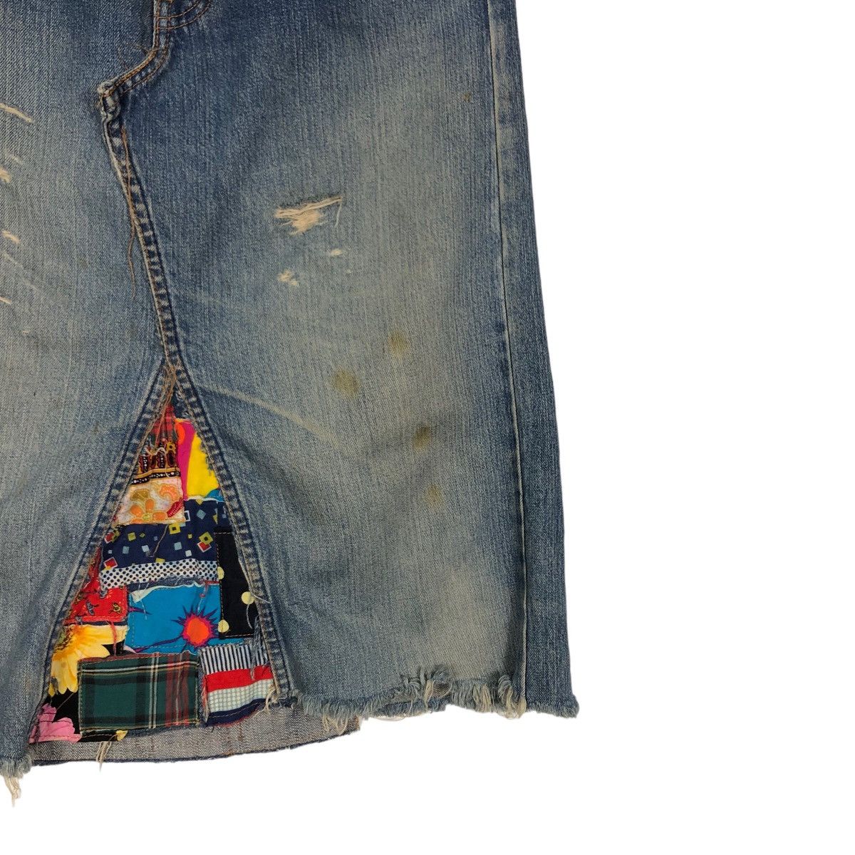 Levi's 🔥Rare Custom Design Skirt Levi’s Cartoon Network Design Size 29" - 5 Thumbnail