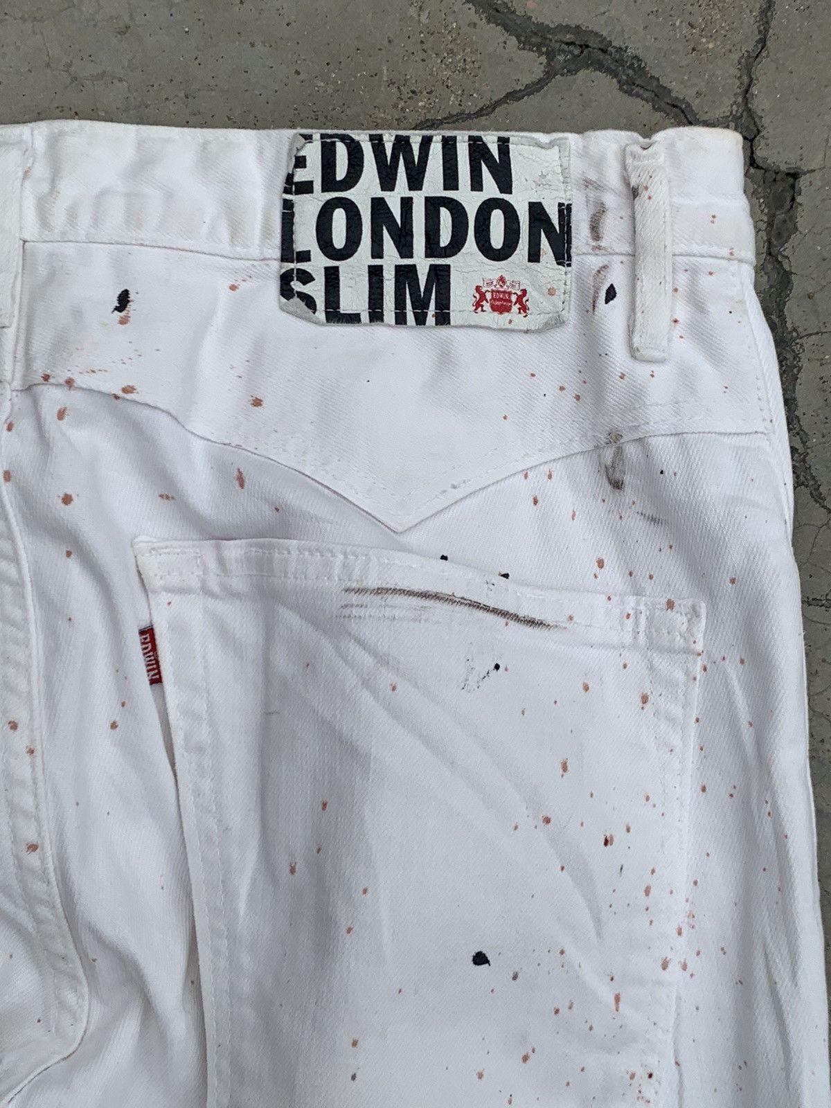 Edwin EDWIN LONDON 🇬🇧 CUSTOM PAINTER. Size US 33 - 3 Thumbnail