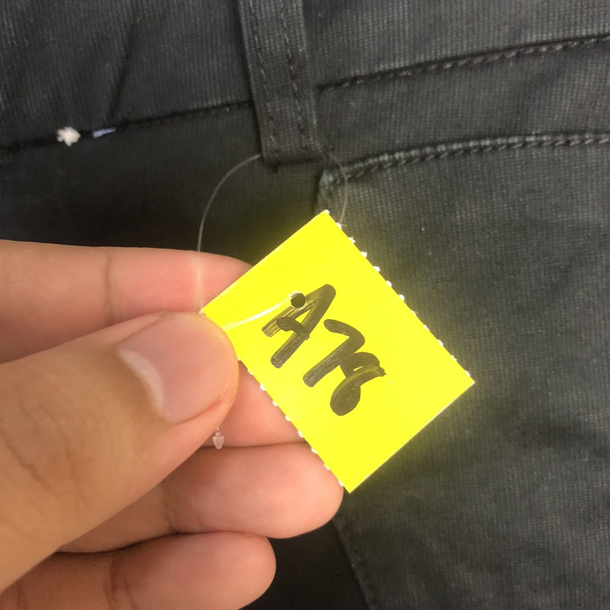 HYDROGEN DL Hydrogen H2J Black Cargo Multipocket Pants #A78 Size US 34 / EU 50 - 17 Thumbnail