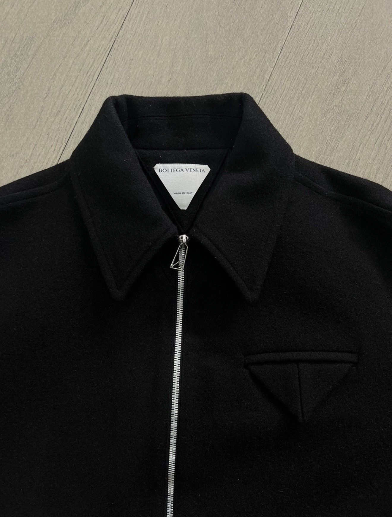 ジャケット・アウター BOTTEGA VENETA FW20 / Wool Blouson Bottega Veneta FW20 Black Twill Crop Wool Bomber Jacket | eBay