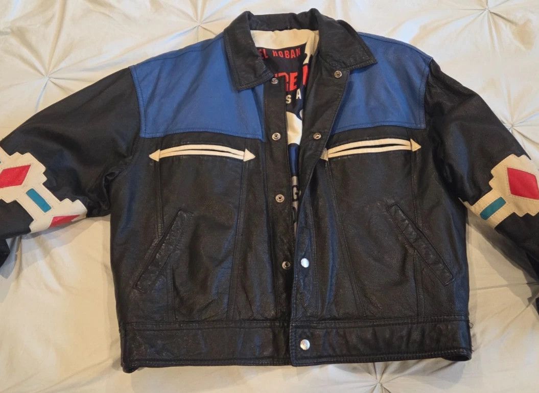 Michael Hoban Michael Hoban “WHERE M I” Southwest-Inspired Leather Jacket Size US M / EU 48-50 / 2 - 8 Thumbnail