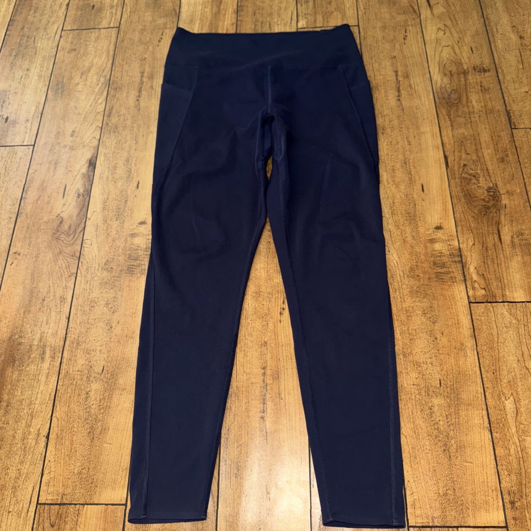 Uniqlo Uniqlo Leggings Blue Large Women Size 36" / US 14 / IT 50 - 3 Thumbnail