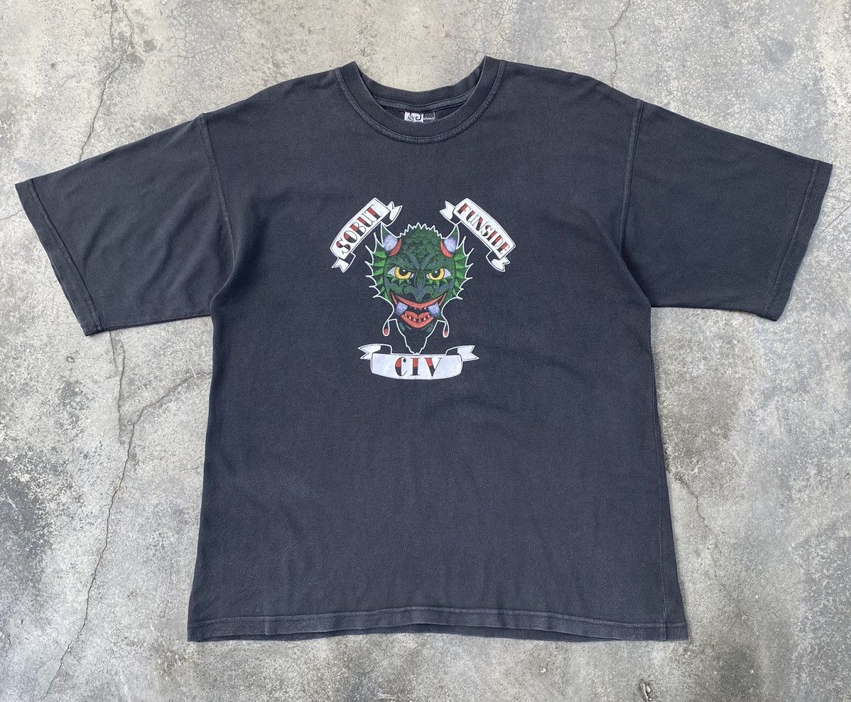 Band Tees Rare🔥Vintage 90s Civ,Sobut And Funside Punk Band Tour Tees Size US L / EU 52-54 / 3 - 1 Thumbnail