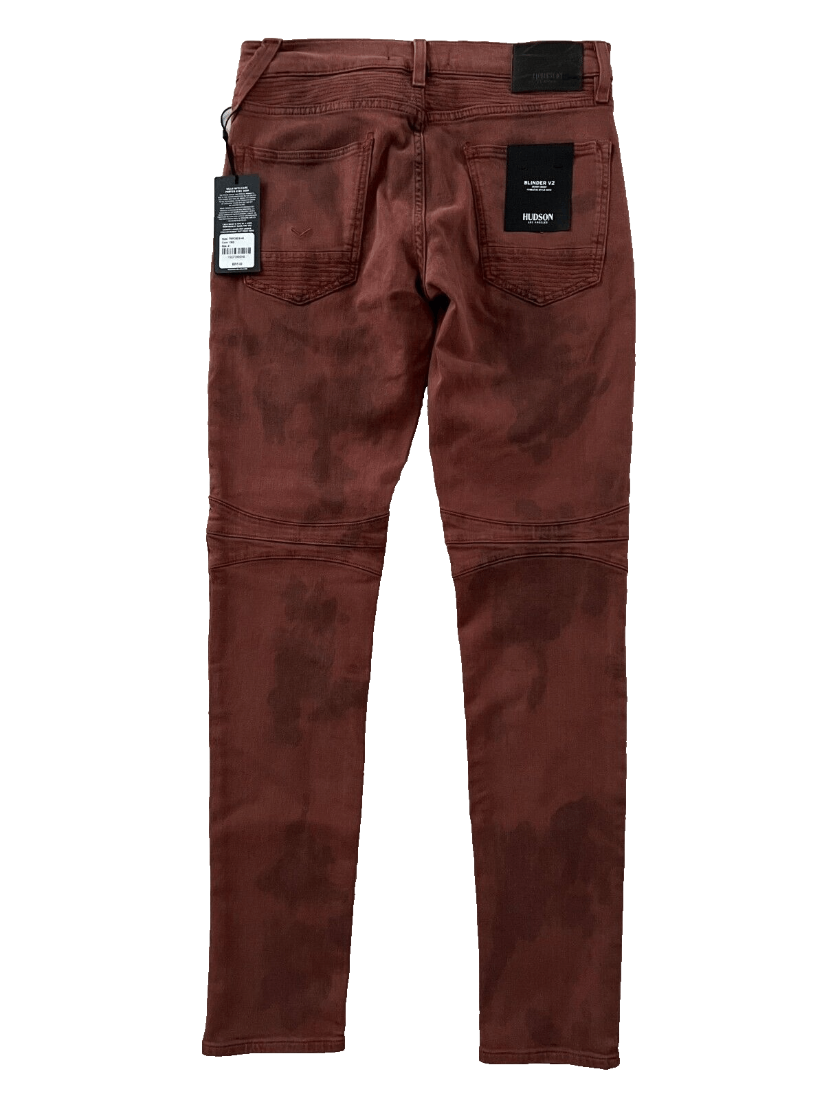 Hudson Hudson Los Angeles Blinder V2 Moto Skinny Biker Jeans ( 31 ) Size US 31 - 6 Thumbnail