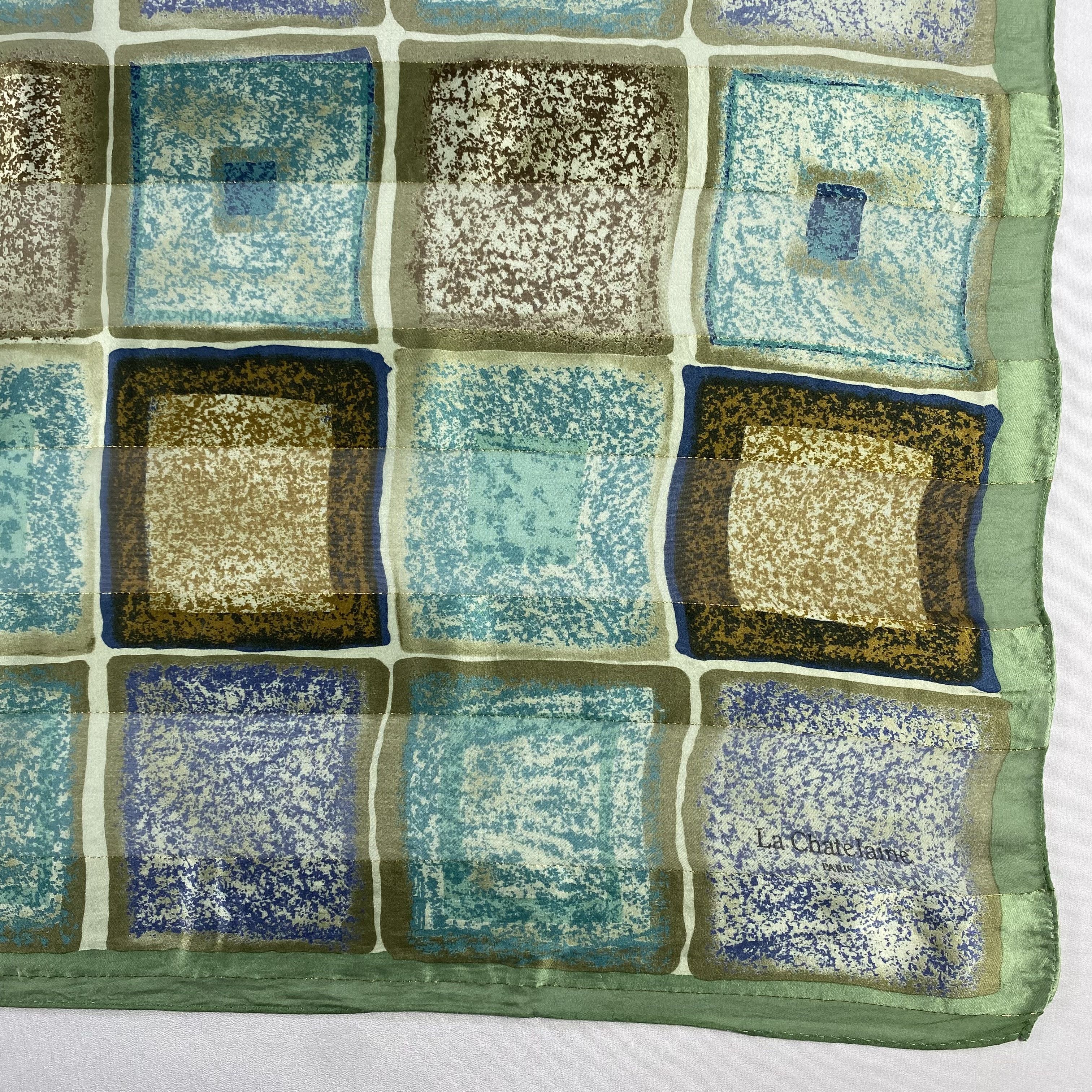 Japanese Brand × Vintage Vintage La Chatelaine Paris Silk Scarf SS032 Size ONE SIZE - 2 Thumbnail