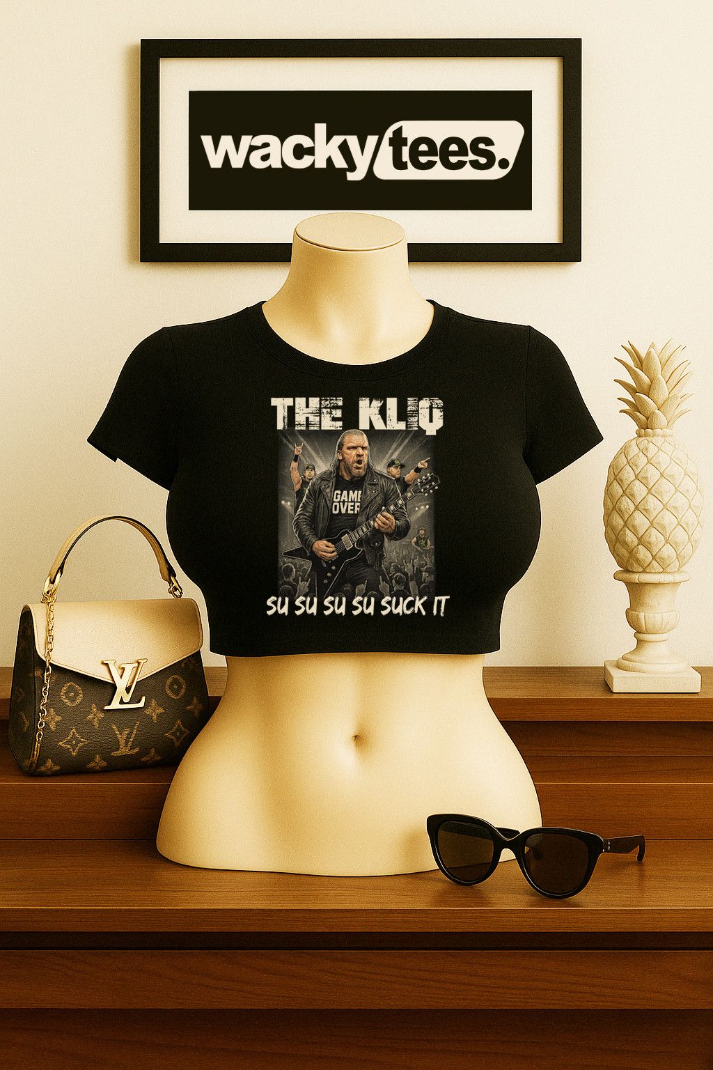 Other The Kliq Concert Wrestling Parody Suck It Graphic Shirt Size US S / EU 44-46 / 1 - 6 Thumbnail