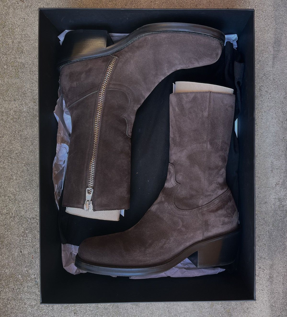 Dries Van Noten Dries Van Noten Brown Suede Boots Size US 7.5 / EU 40-41 - 1 Thumbnail