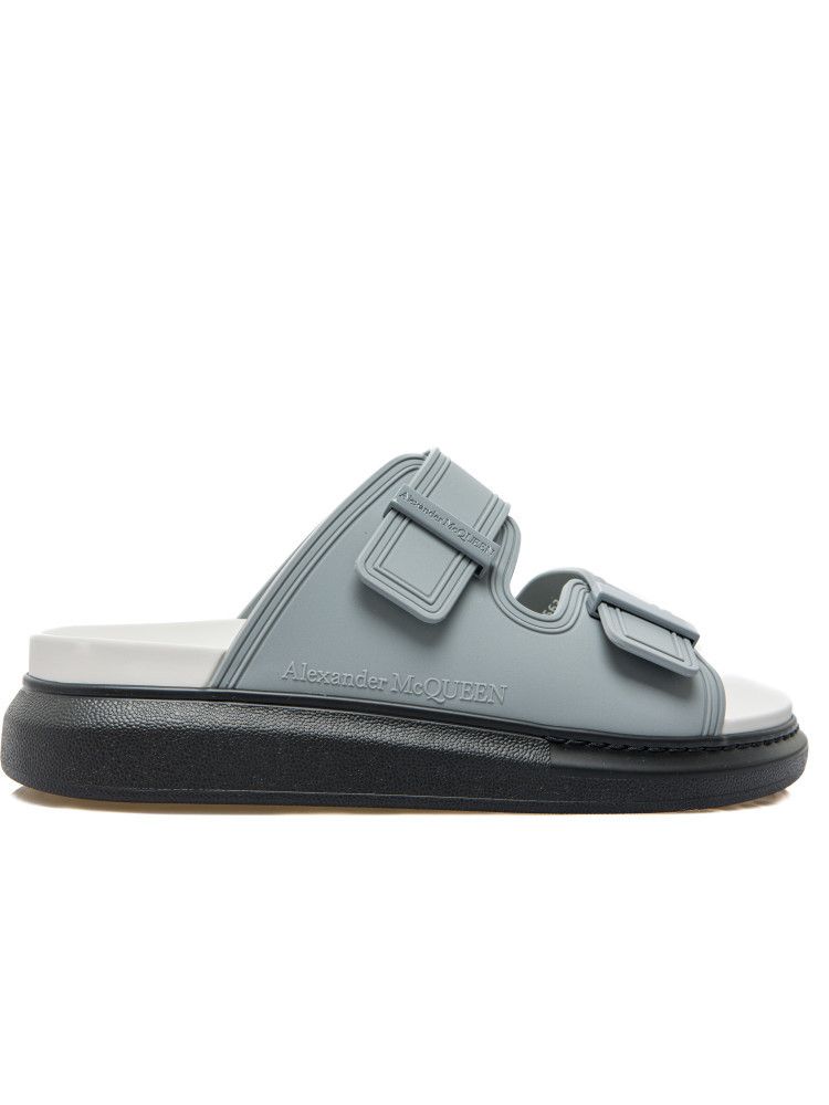 Alexander McQueen o1y1024 Slippers in Light Grey Size US 8 / EU 41 - 2 Thumbnail