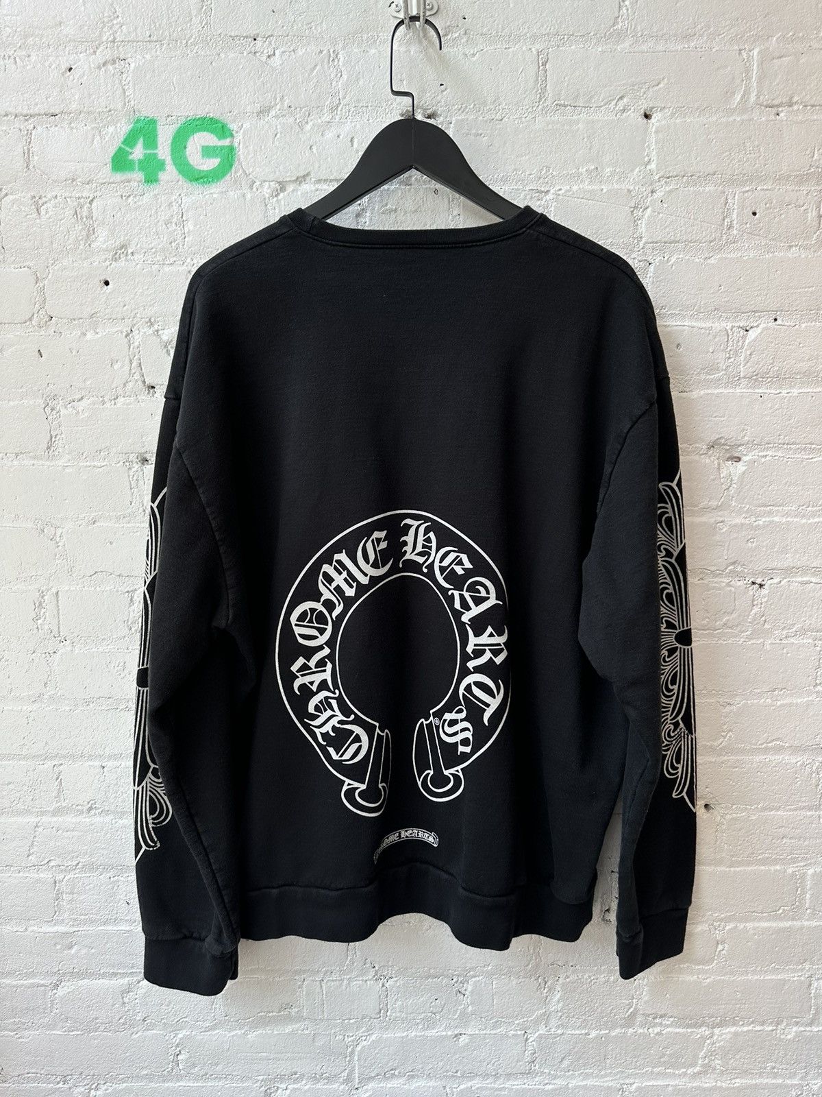 Chrome Hearts CHROME HEARTS VINTAGE SZ- XL CREWNECK Size US XL / EU 56 / 4 - 3 Thumbnail